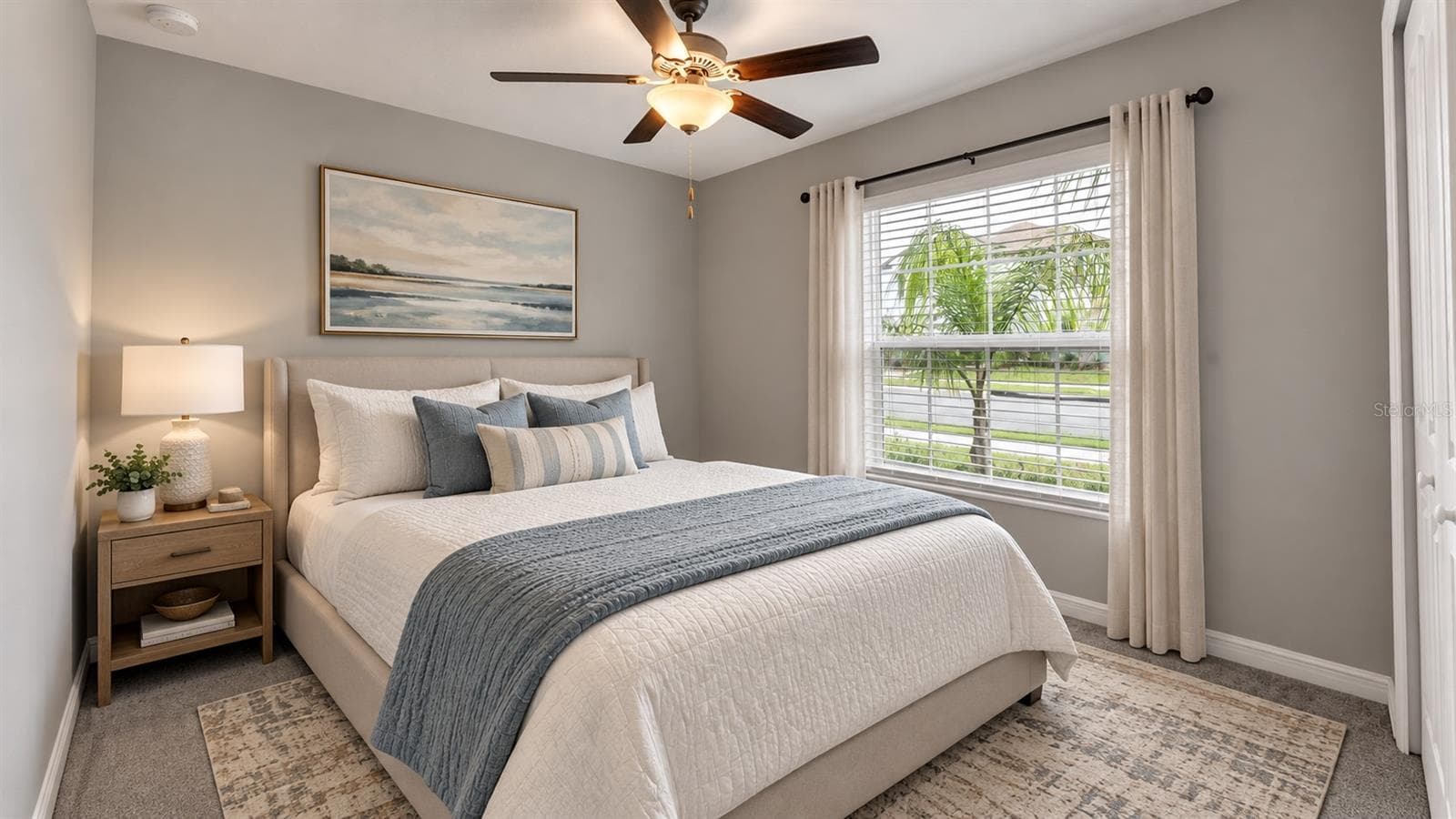 FRONT BEDROOM STAGED - 2790 RED EGRET DR, BARTOW