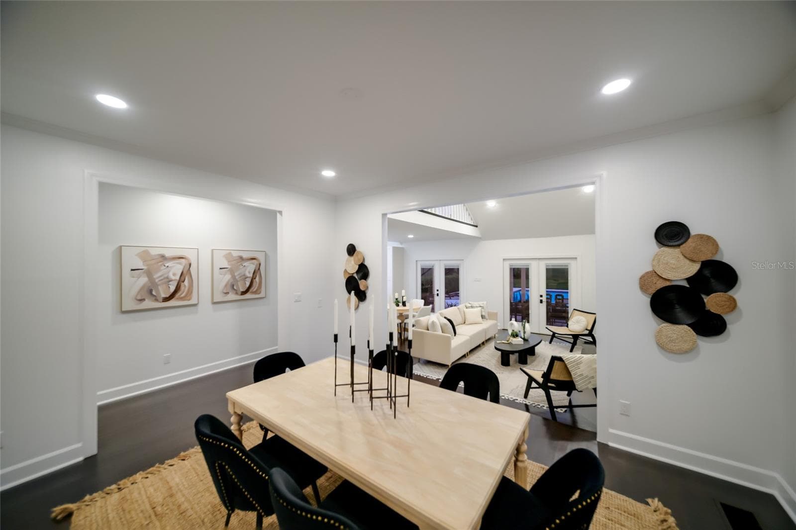 Formal dining room, connected to both living room and family room. - 5060 18TH AVE W, BRADENTON
