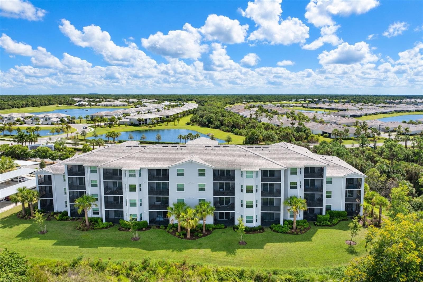 Back of Building - 14161 HERITAGE LANDING BLVD #1132, PUNTA GORDA