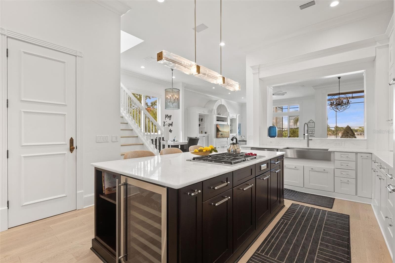 Kitchen Island Renovated in 2024 - 6091 LINNEAL BEACH DR, APOPKA