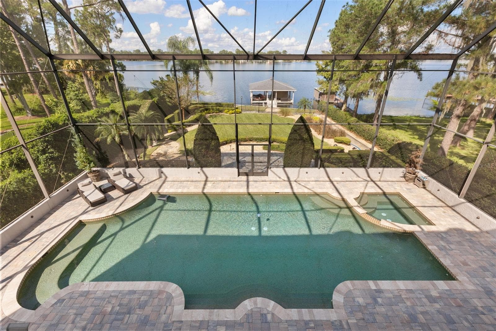 View from second Story - 6091 LINNEAL BEACH DR, APOPKA