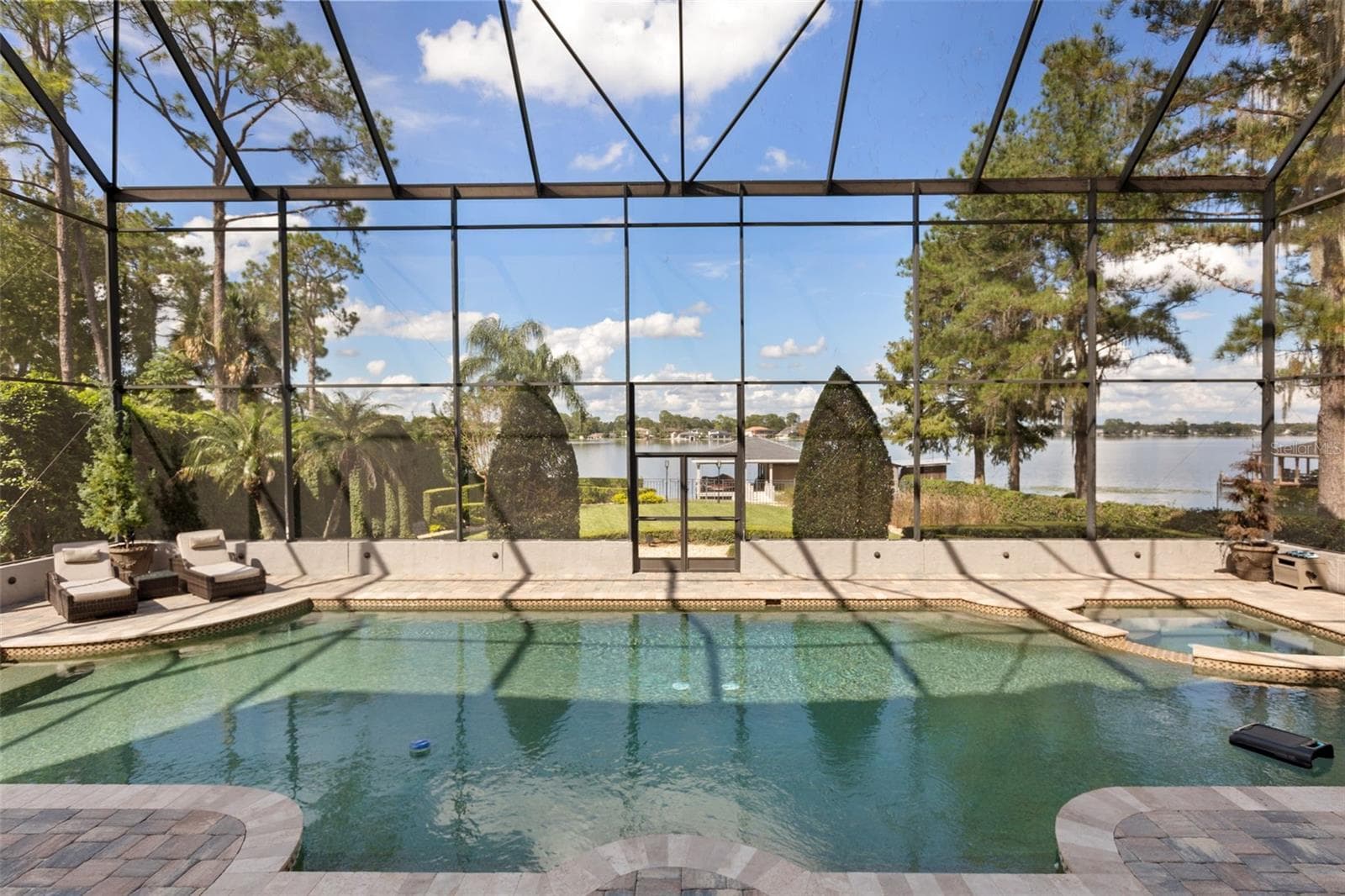 Pool built for entertaining - 6091 LINNEAL BEACH DR, APOPKA