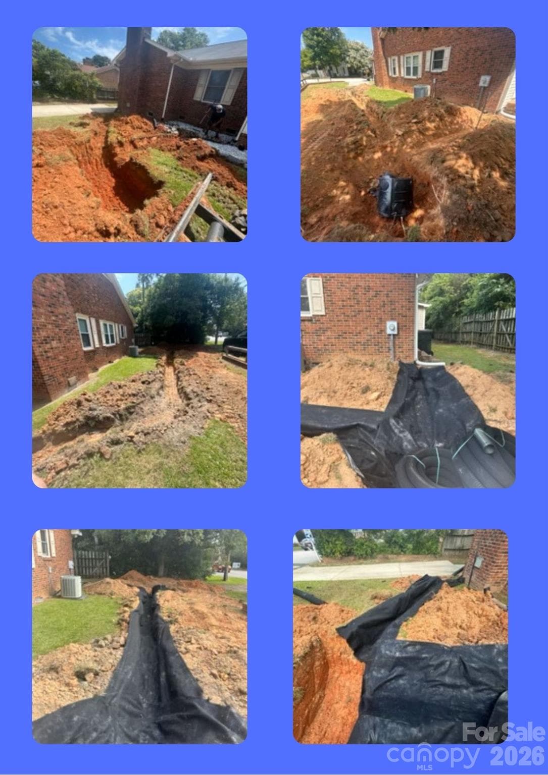 DRY WELL INSTALLATION - 104 Neely Court, Rock Hill