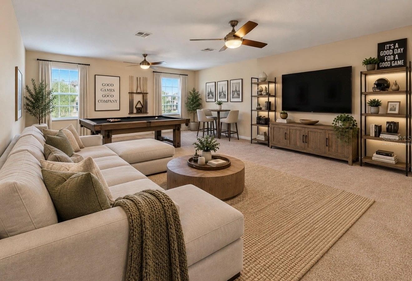 Virtually Staged Bonus Room - 12130 STREAMBED DR, RIVERVIEW
