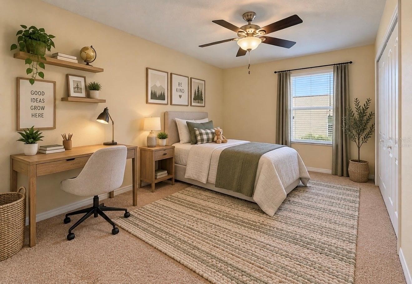 Virtually Staged Bedroom 4 - 12130 STREAMBED DR, RIVERVIEW