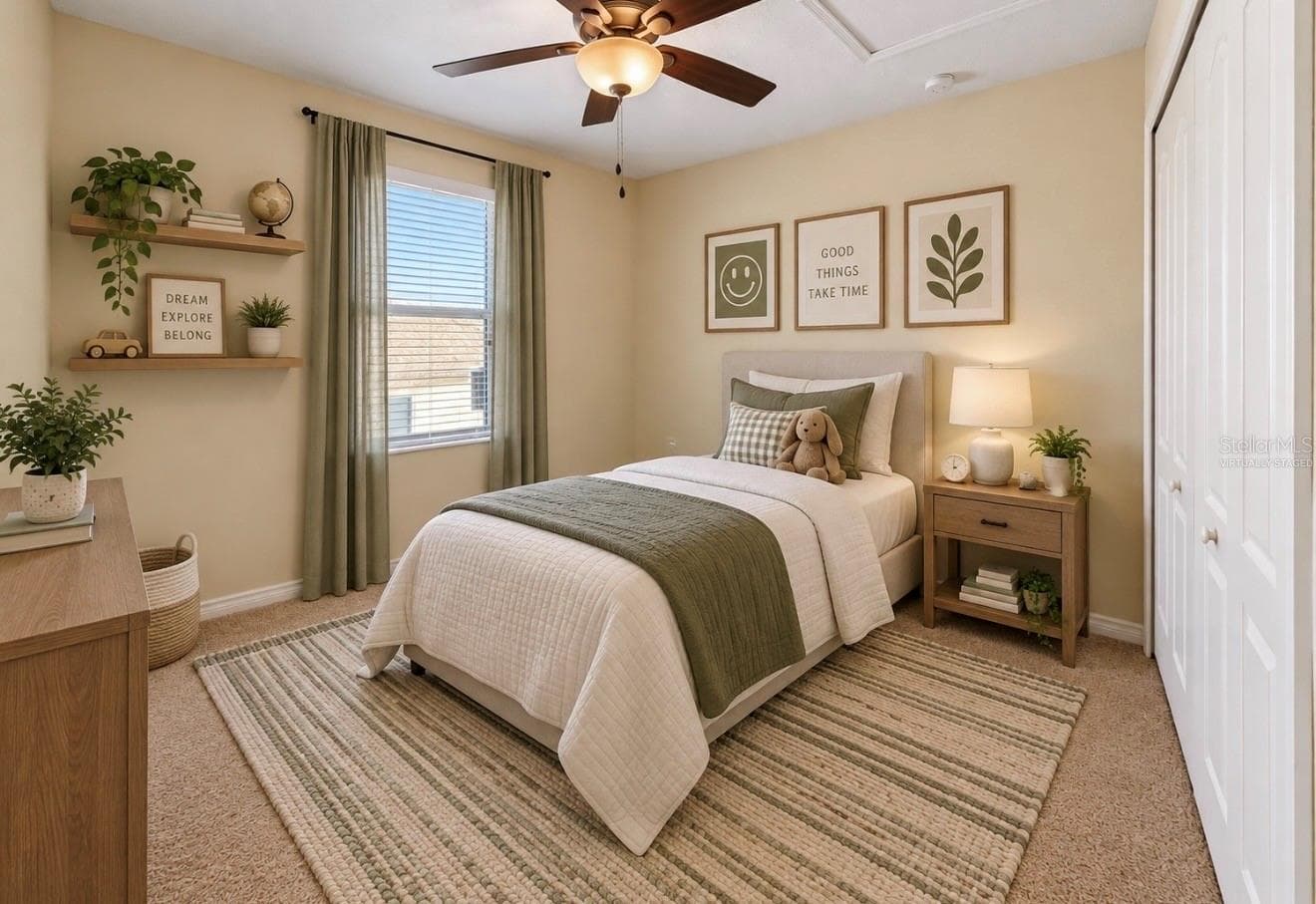 Virtually Staged Bedroom 5 - 12130 STREAMBED DR, RIVERVIEW