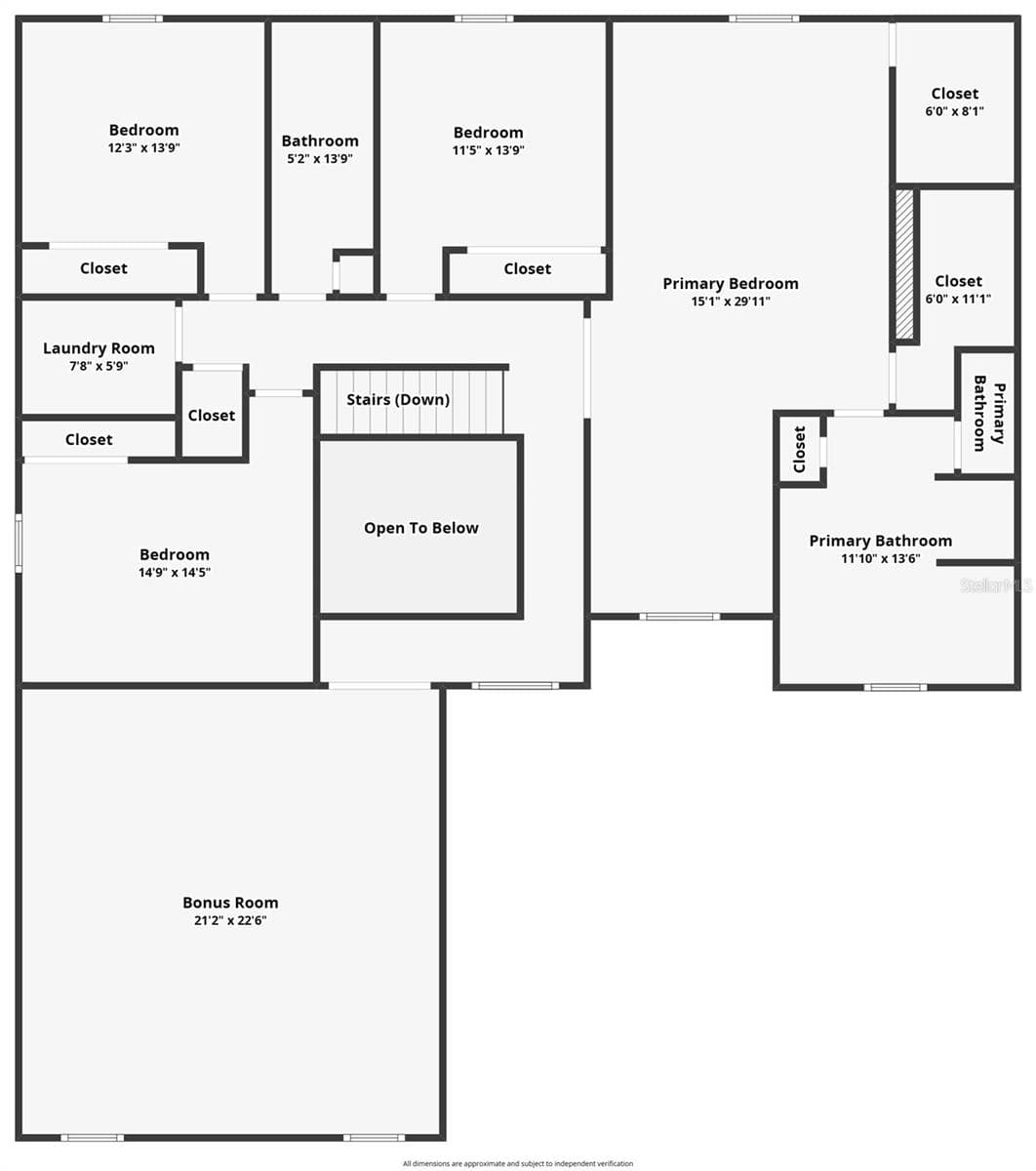 Second Floor - 12130 STREAMBED DR, RIVERVIEW