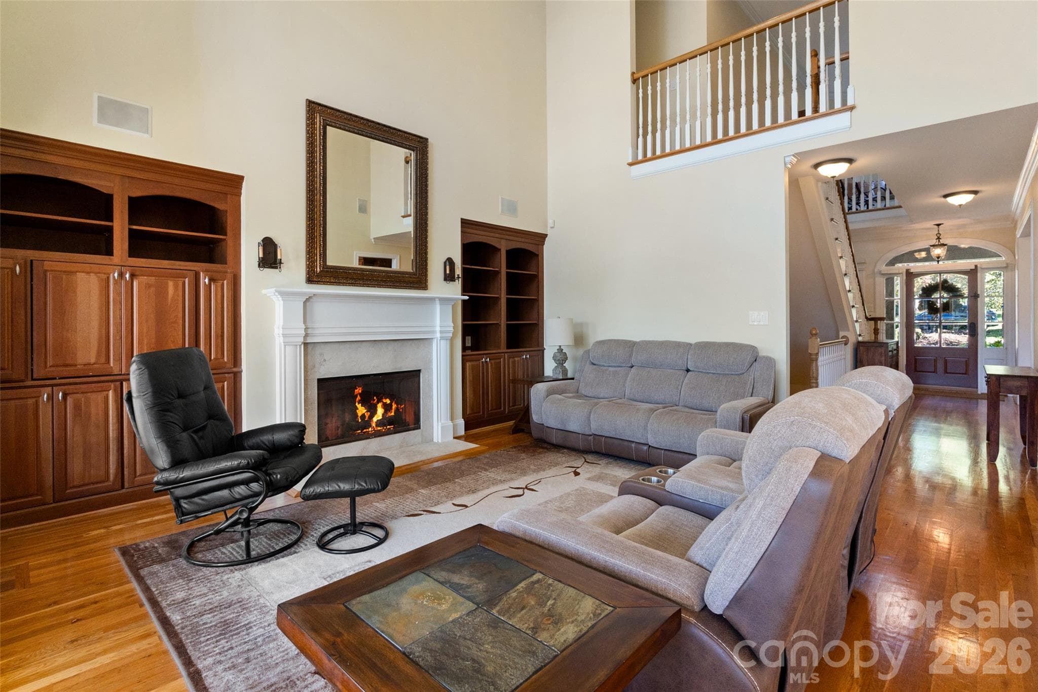 Gorgeous built ins - 185 E Tattersall Drive, Statesville