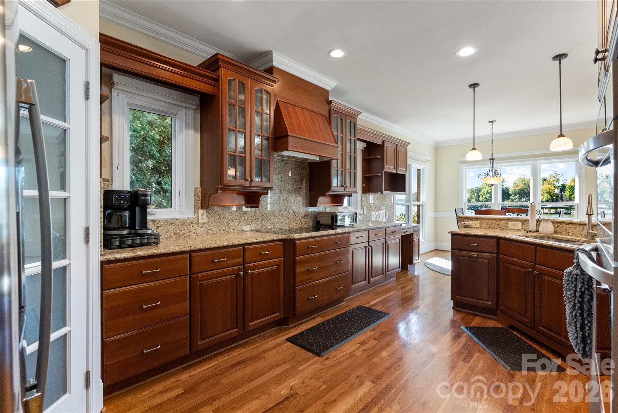 In the kitchen and you still have a view - 185 E Tattersall Drive, Statesville