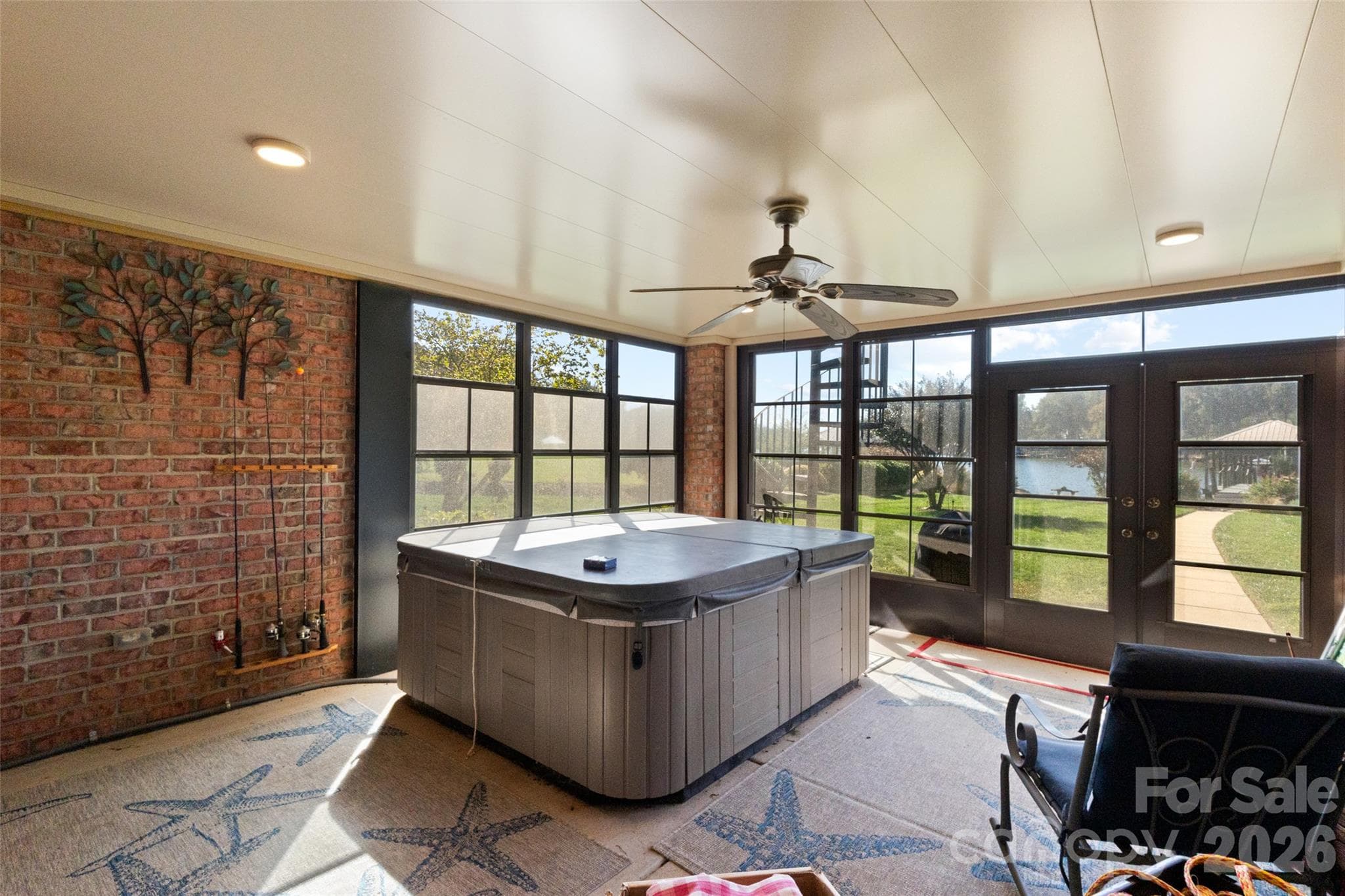 Enclosed porch with hot tub that stays! - 185 E Tattersall Drive, Statesville