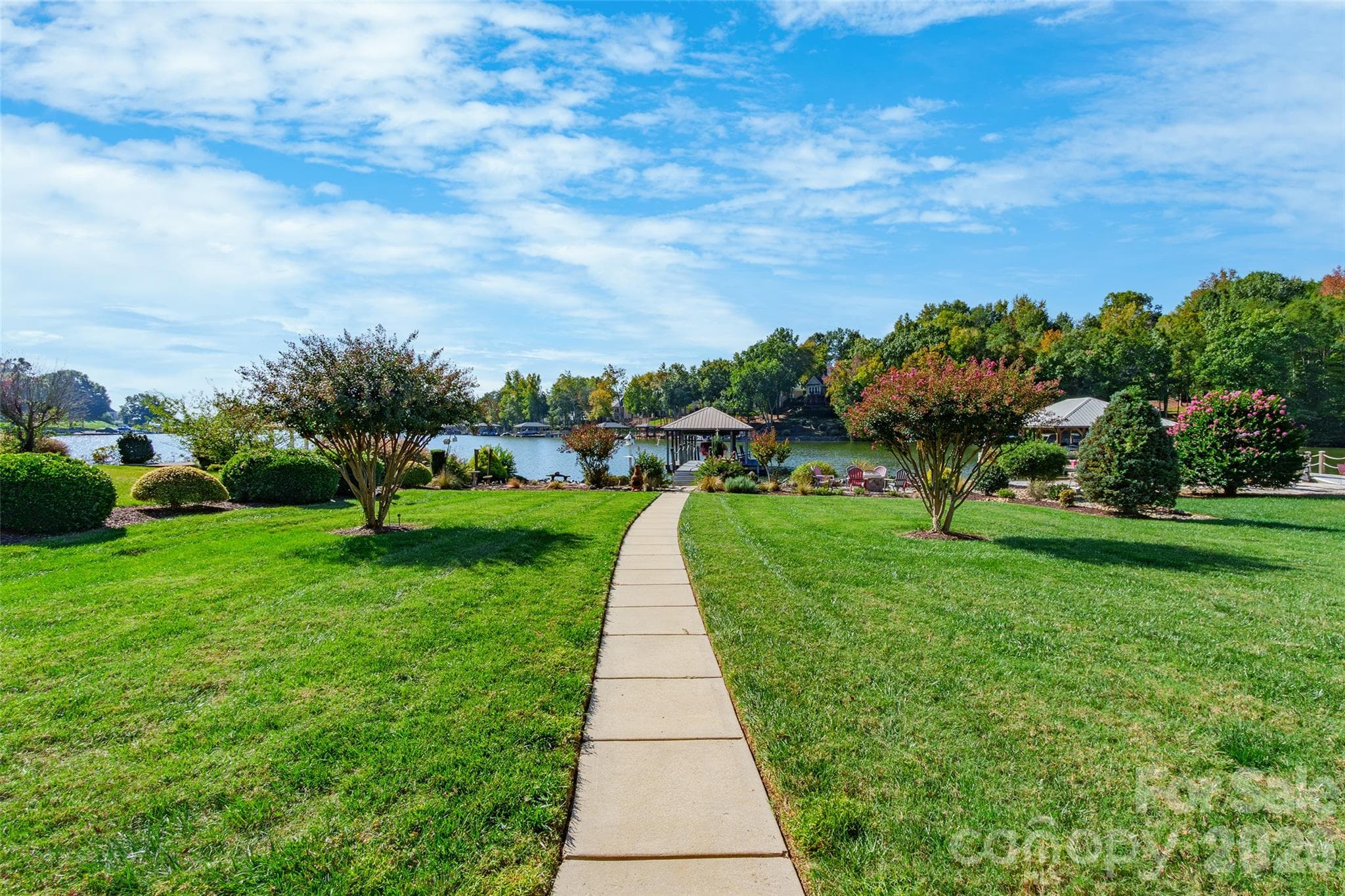 Easy path to the lake - 185 E Tattersall Drive, Statesville