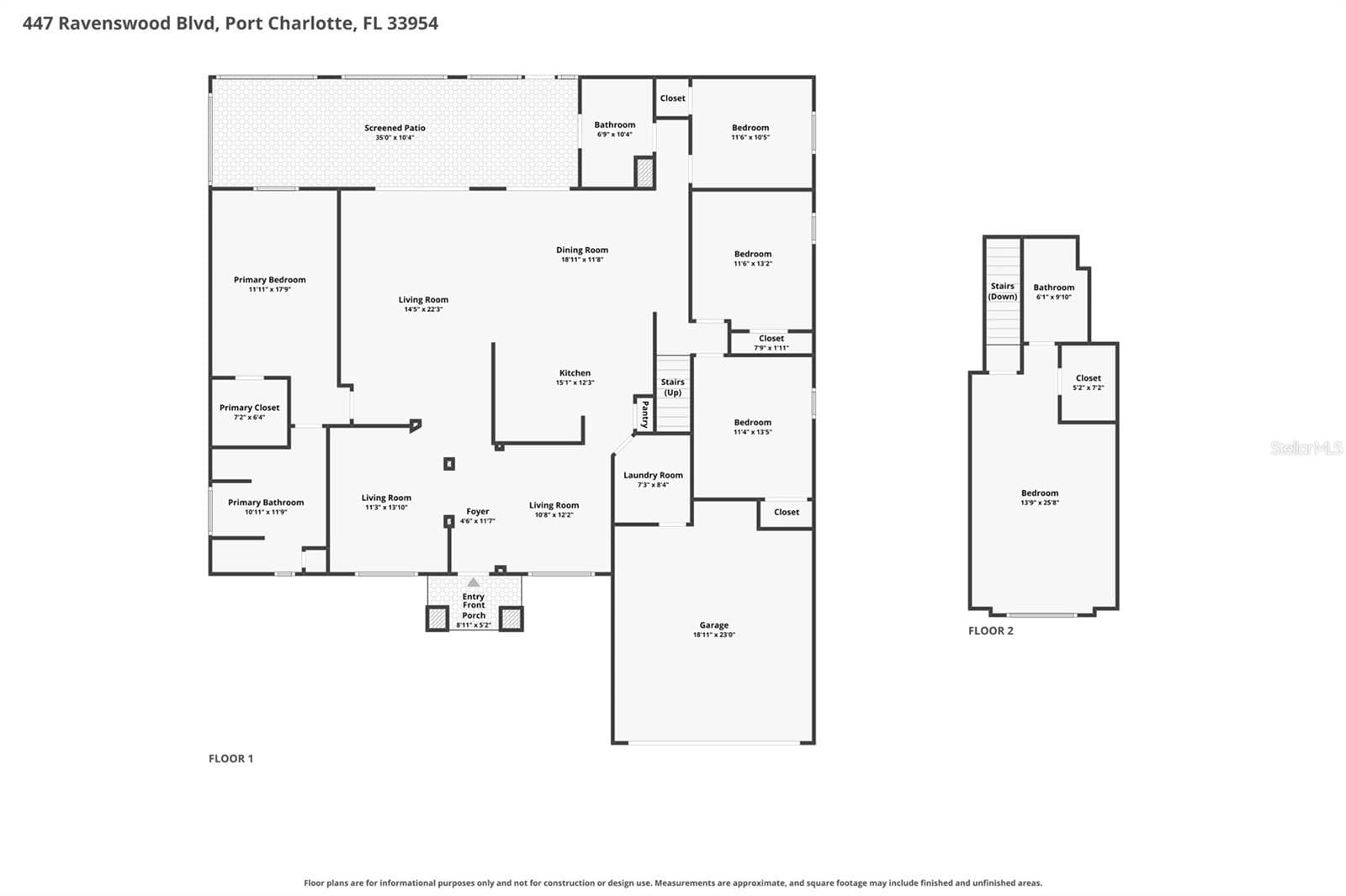 Single Family Residence at 447 RAVENSWOOD BLVD, PORT CHARLOTTE, photo 45 of 45