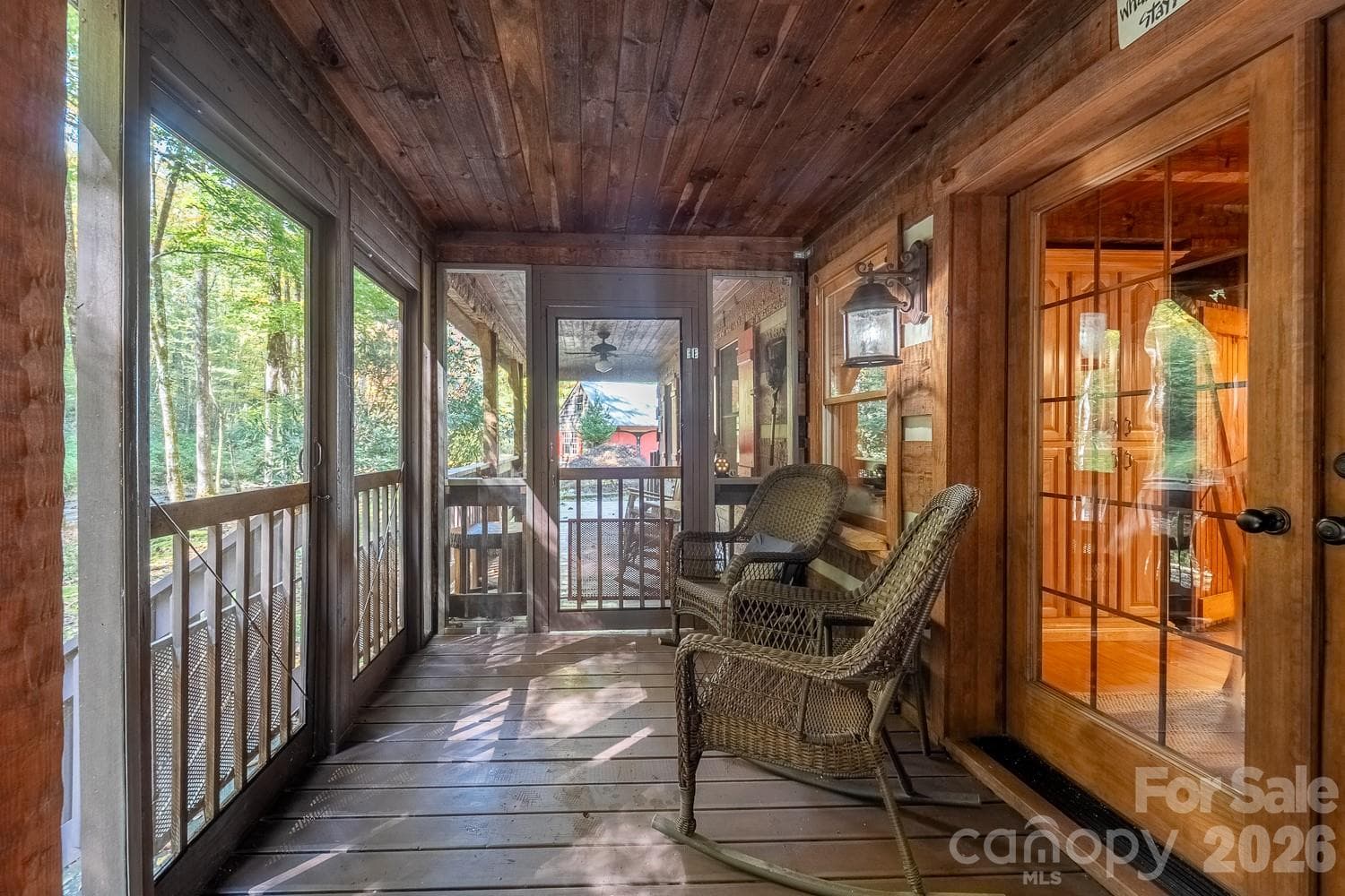 Covered Front Porch (off Master Bedroom) - 7810 Little Snowbird Road, Robbinsville
