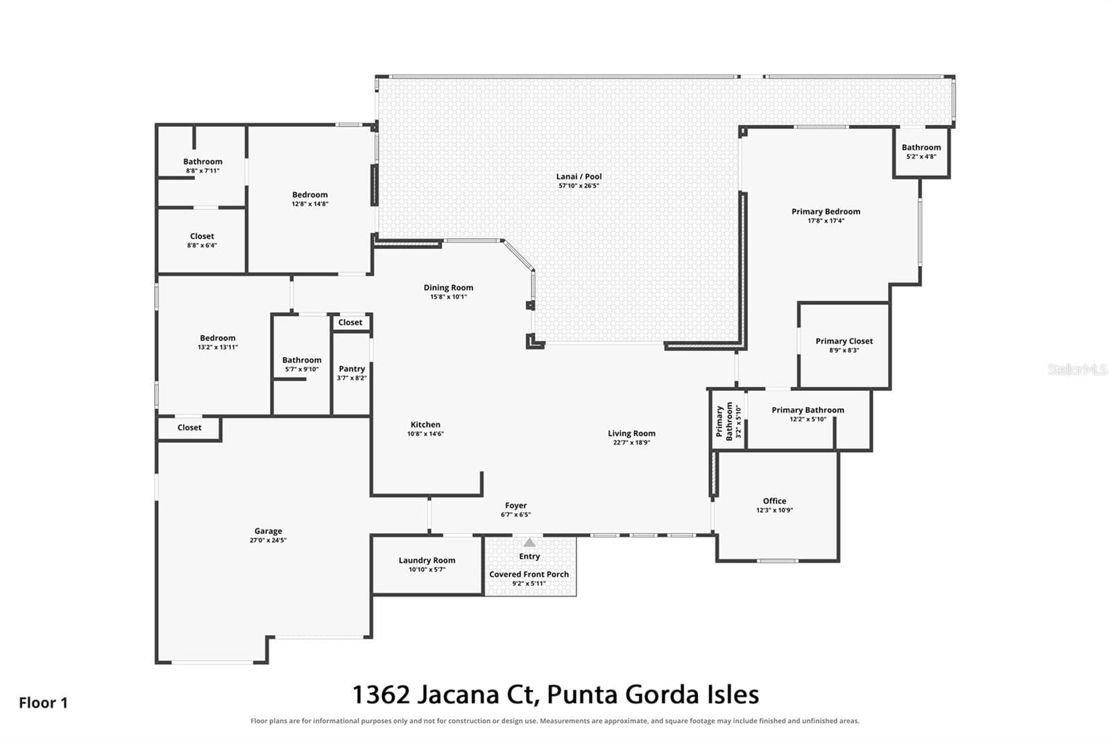 Single Family Residence at 1362 JACANA CT, PUNTA GORDA, photo 56 of 56
