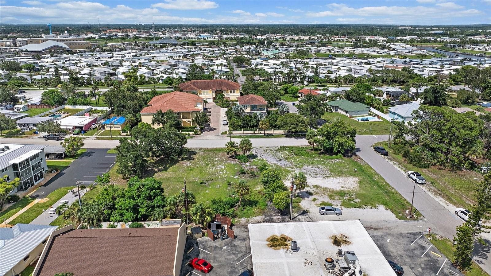 Aerial view of the lot - 648 GUILD DR, VENICE