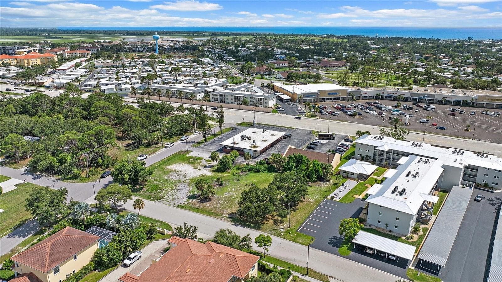 Aerial view of the lot - 648 GUILD DR, VENICE