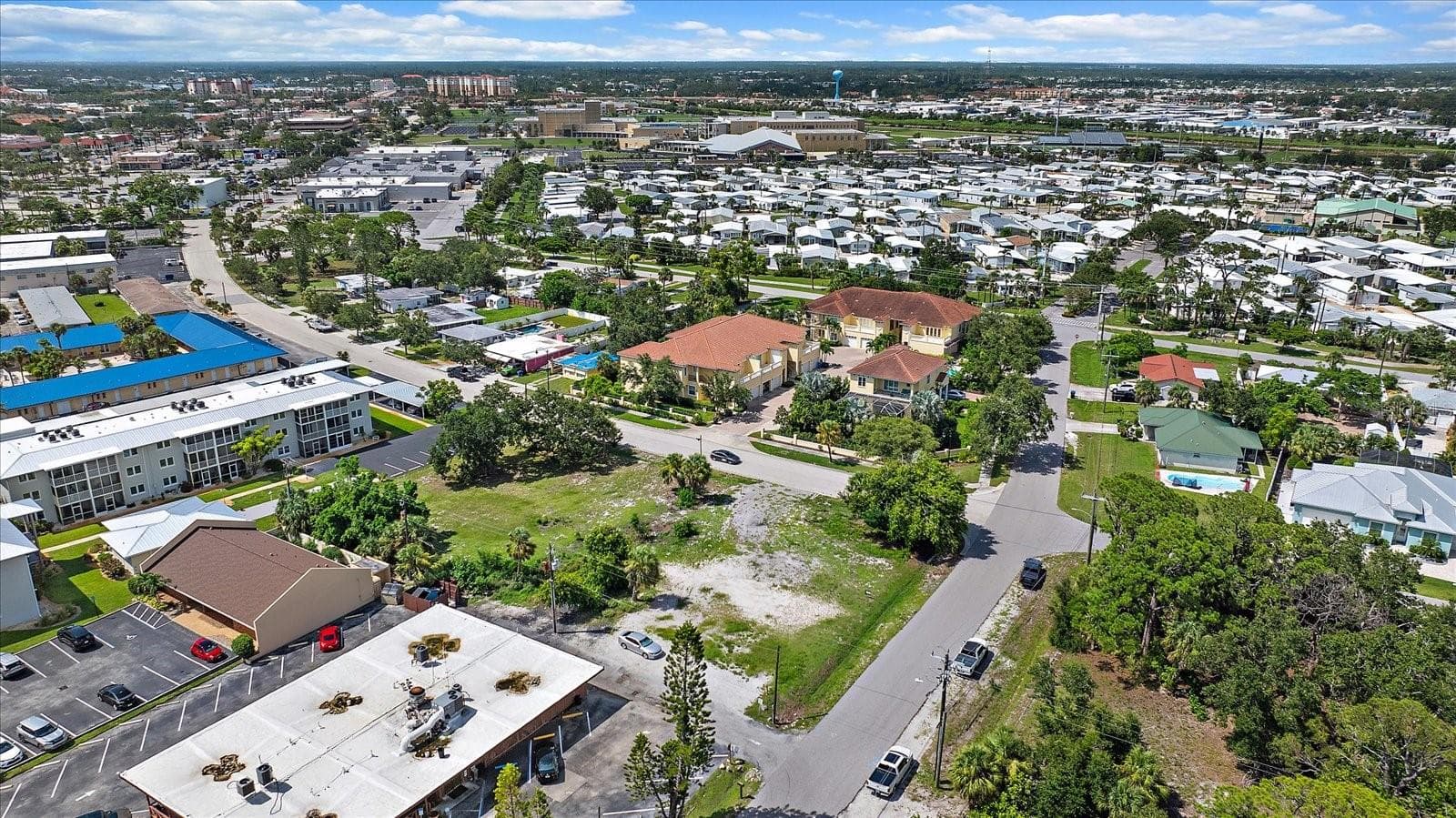Aerial view of the lot - 648 GUILD DR, VENICE