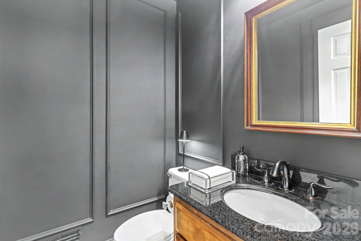 Powder room - 5515 McCallum Court, Charlotte