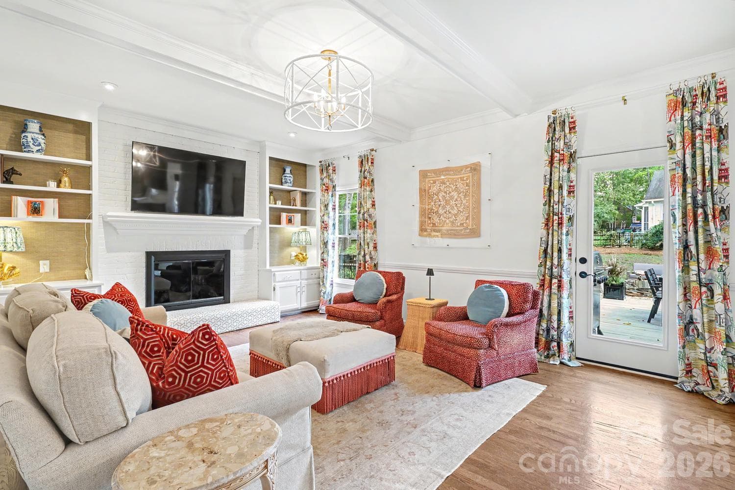 Sunny family room - 5515 McCallum Court, Charlotte