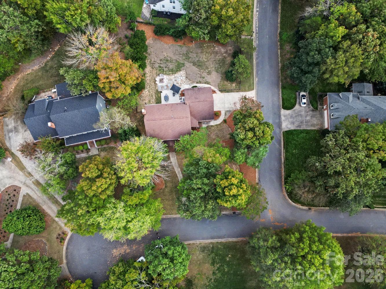 Aerial view - 5515 McCallum Court, Charlotte