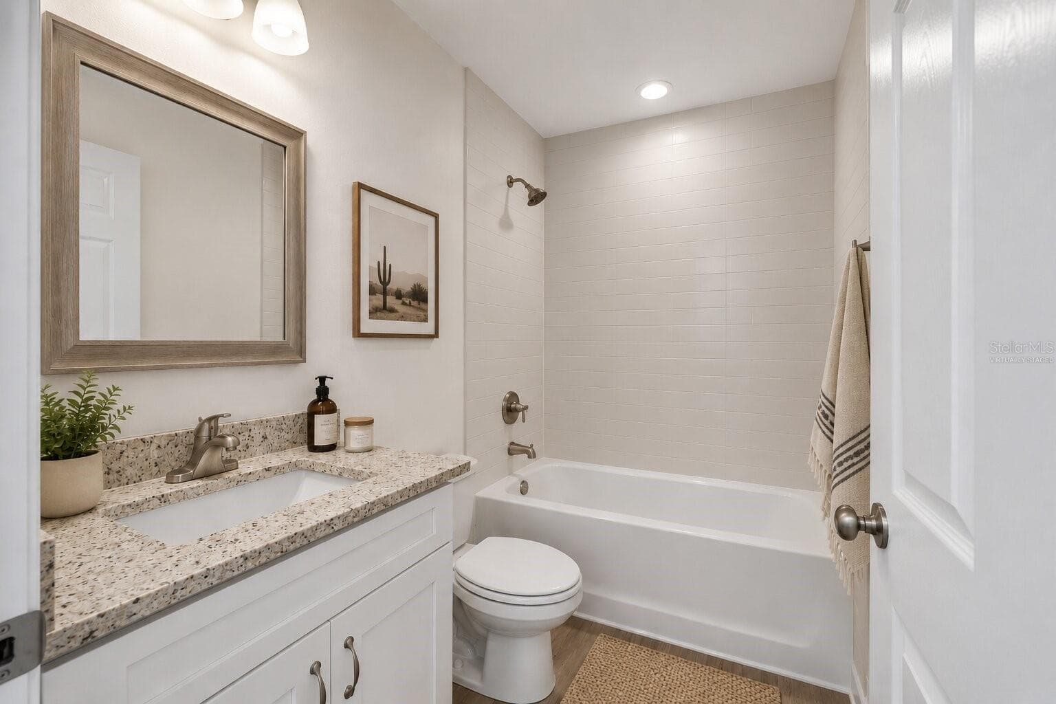 Virtually Staged Bathroom - 14421 SW 77TH AVE, OCALA
