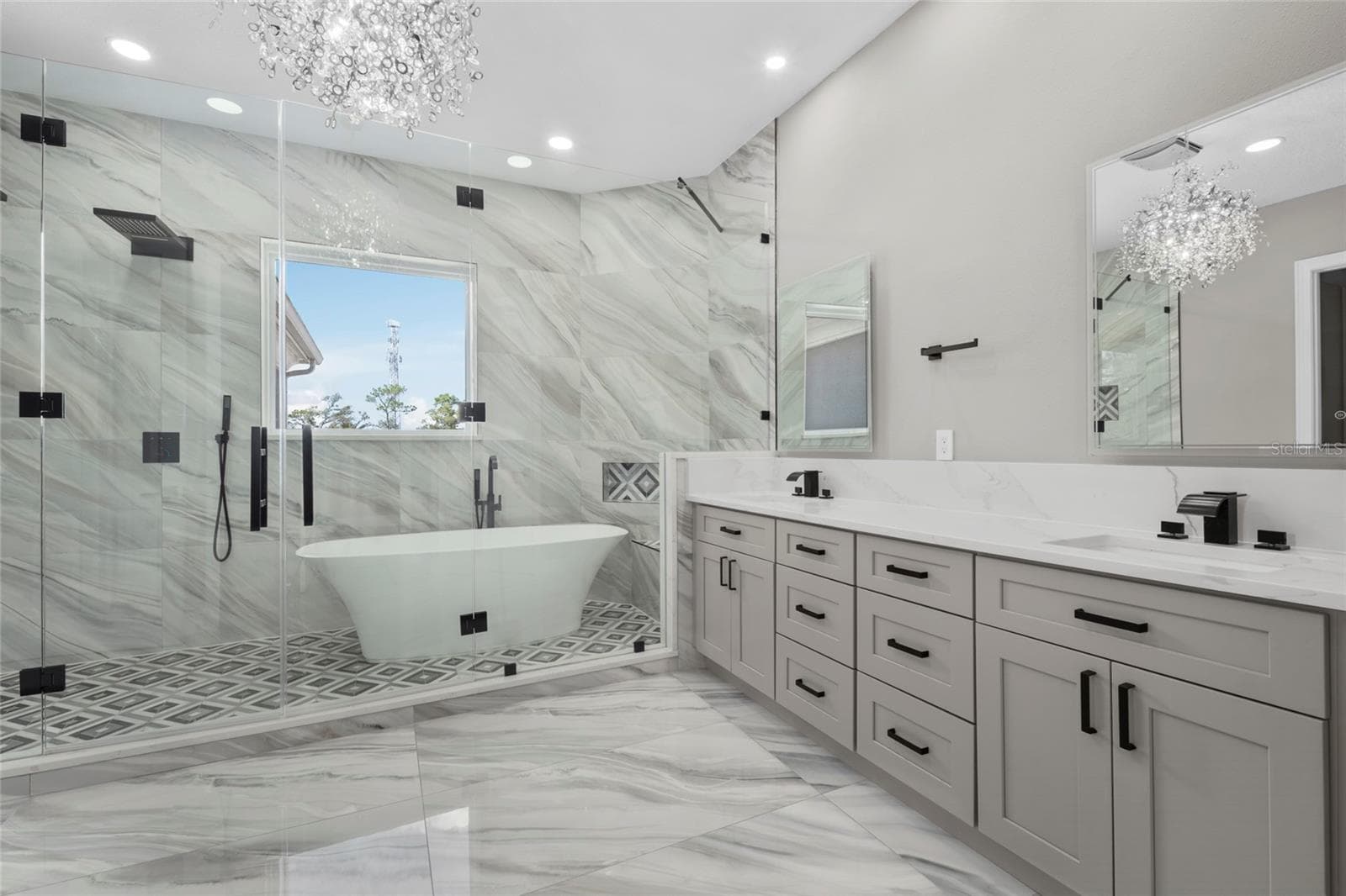 Double Primary Bathroom - 4205 CLARICE CT, WINDERMERE