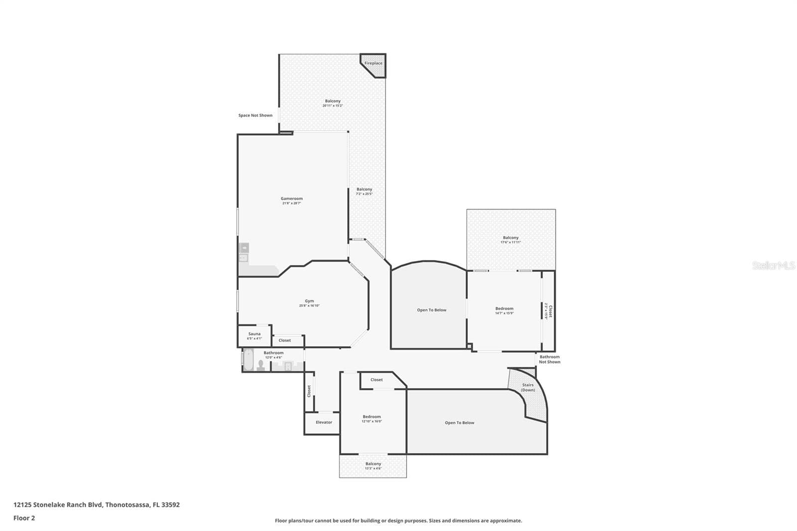 Floor Plan - Floor 2 - 12125 STONELAKE RANCH BLVD, THONOTOSASSA
