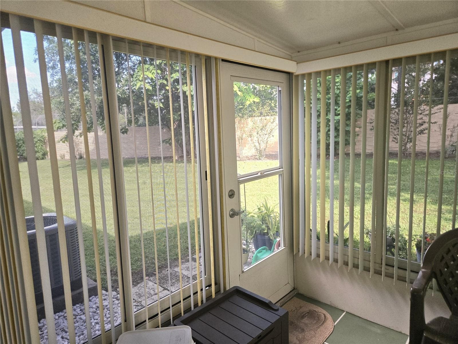 back porch w AC - 35 VILLA VILLAR CT #350, DELAND