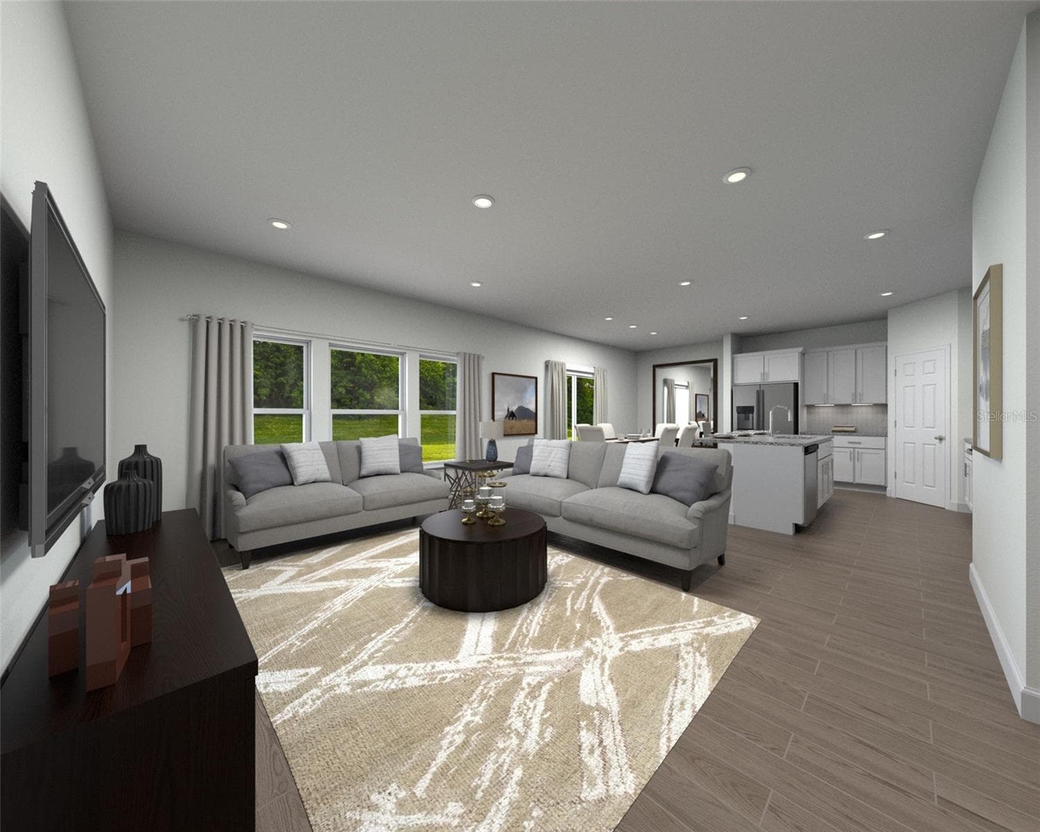 Discover the perfect combination of comfort and modern design in Crosswinds. This thoughtfully crafted floorplan features four spacious bedrooms and two full baths, offering plenty of room for family, guests, or a home office. The open-concept kitchen flows effortlessly into the dining area and great room, creating a bright and welcoming space that's ideal for both everyday living and entertaining. Designed with flexibility and convenience in mind, this home provides the perfect setting for gathering with loved ones, creating lasting memories, and enjoying all the comforts of home. - 5357 WILLOW CRK, HAINES CITY