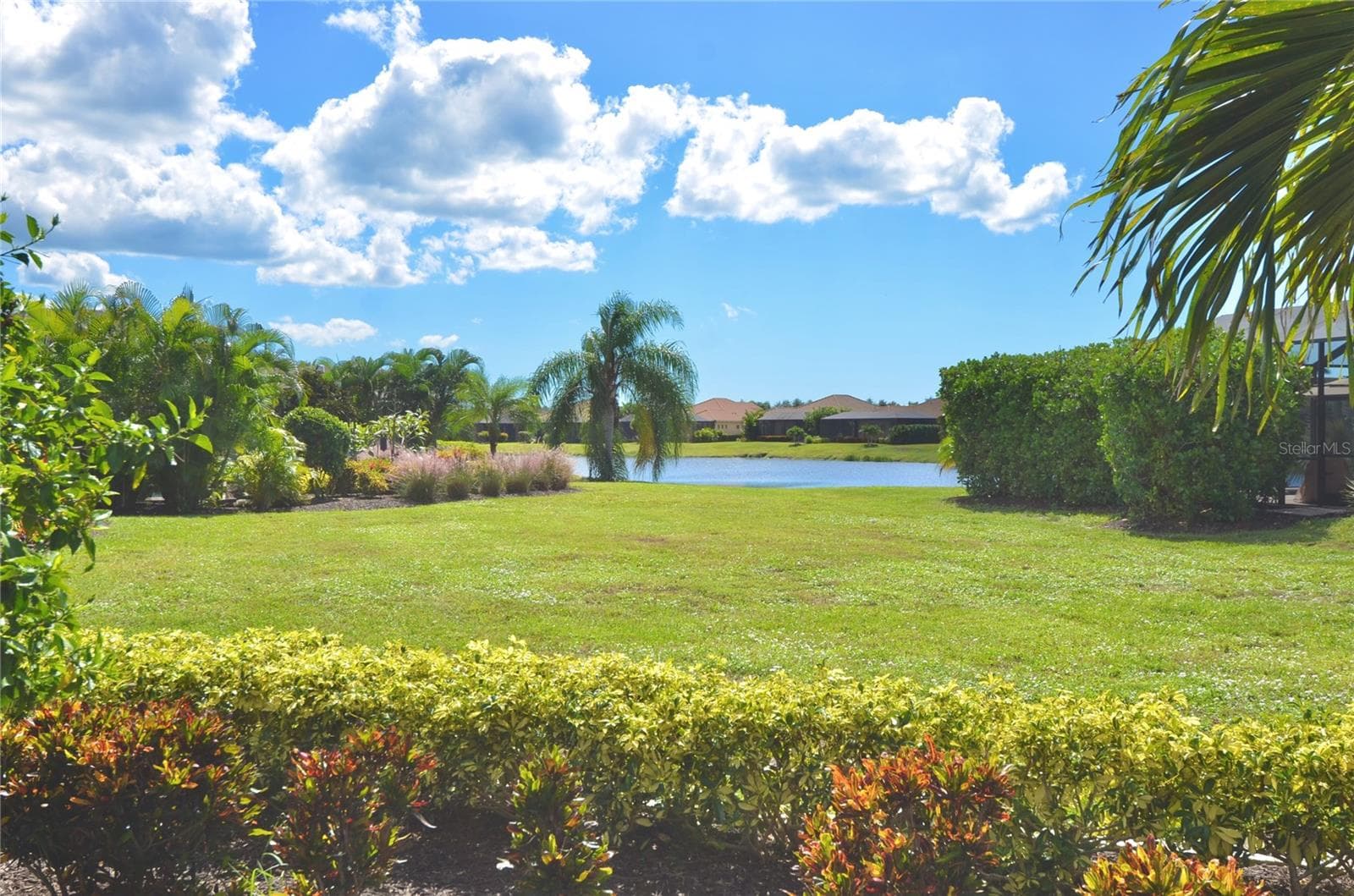 View From Garden - 27301 DRIVER LN, ENGLEWOOD