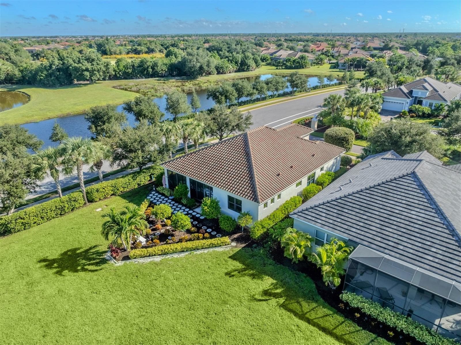 Aerial View From Back - 27301 DRIVER LN, ENGLEWOOD
