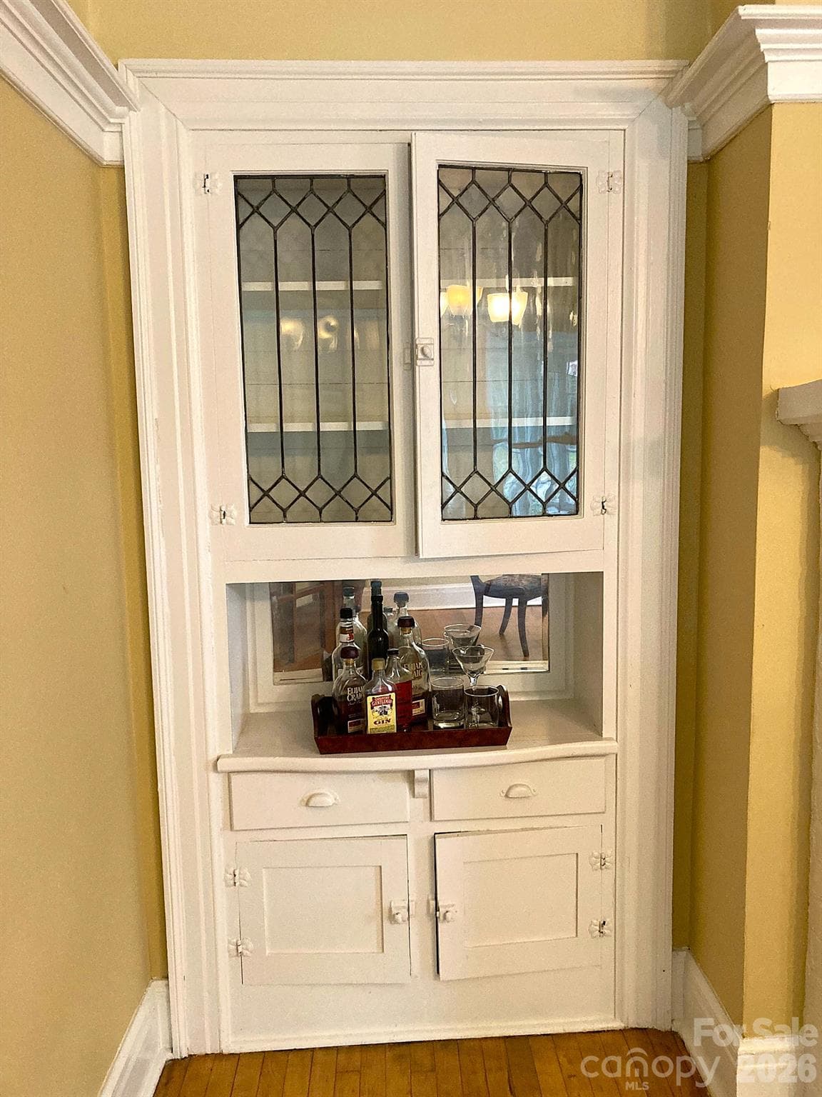 Dining Room built in cabinet. - 326 S 3rd Street, Albemarle