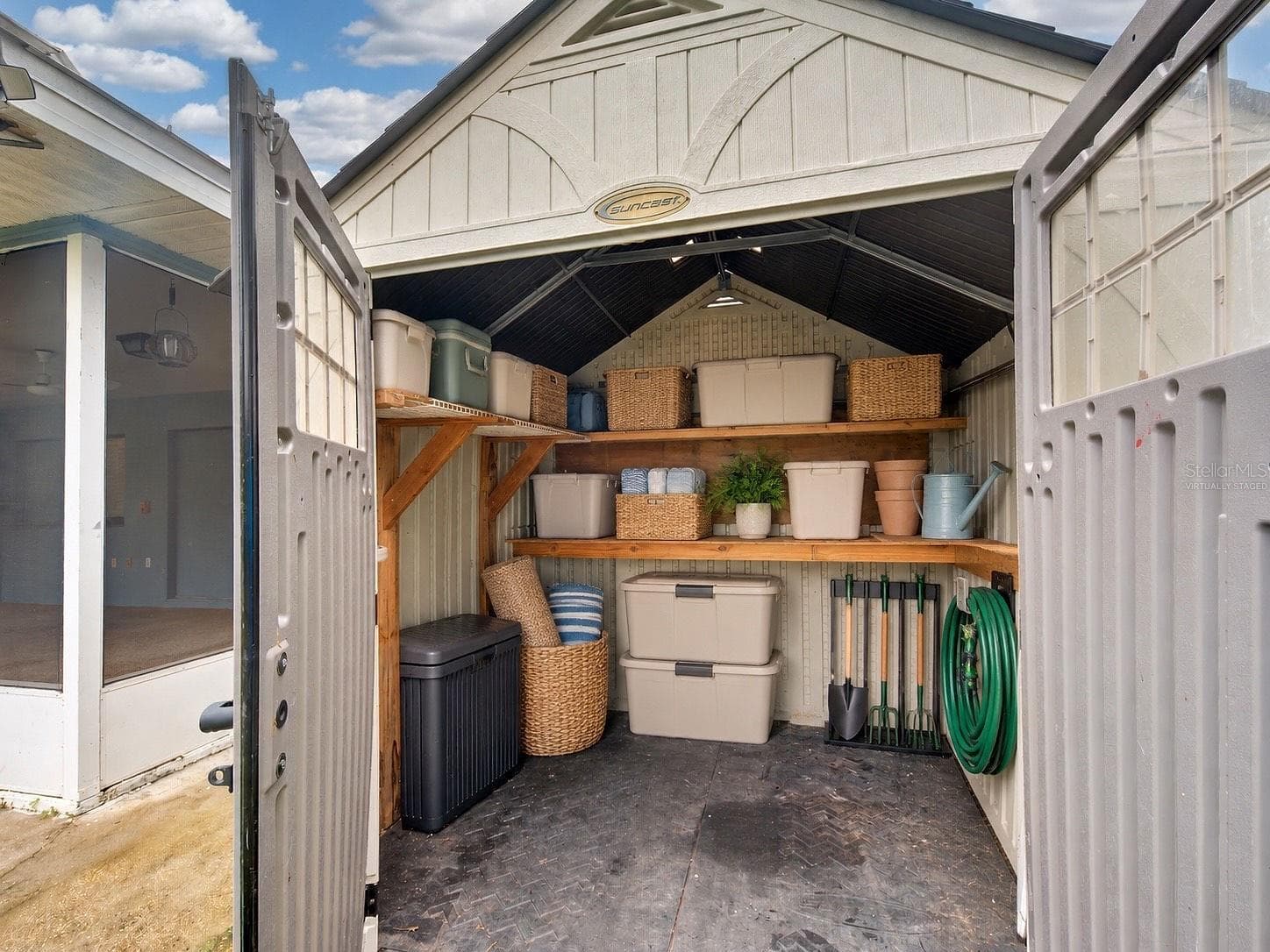Virtually Staged Shed - 397 DORCHESTER ST, PORT CHARLOTTE