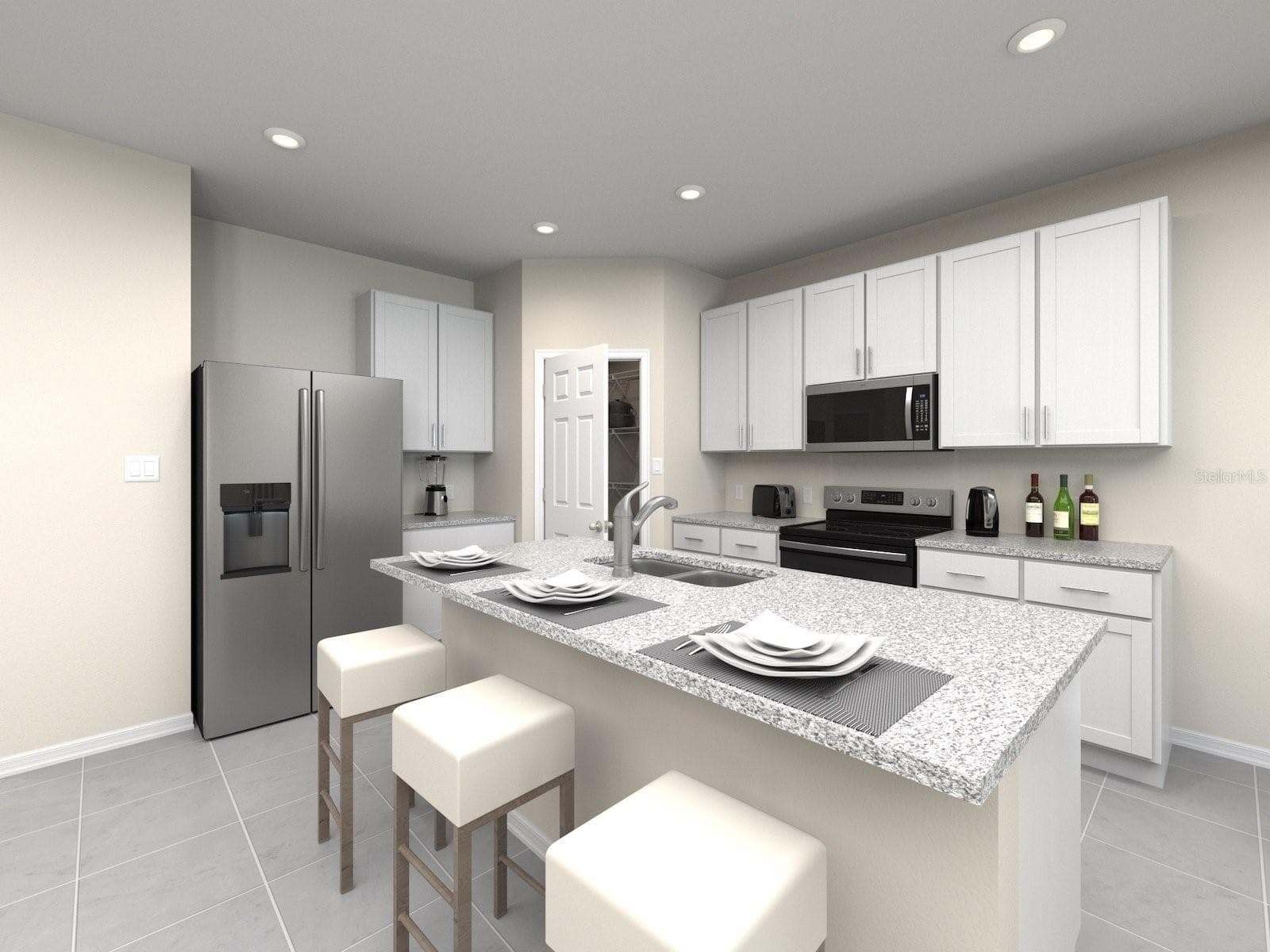 Welcome to Benton Hills, where comfort and convenience come together in a thoughtfully designed floorplan. Featuring three spacious bedrooms and two full baths, this home offers the perfect balance of functionality and style for a variety of lifestyles. The open-concept kitchen seamlessly connects to the dining area and great room, creating an inviting space that's perfect for entertaining guests or enjoying everyday moments with family. With its warm atmosphere, flexible layout, and modern design, this home is an exceptional opportunity to enjoy easy living and create lasting memories. - 31345 MALBEC DR, BROOKSVILLE