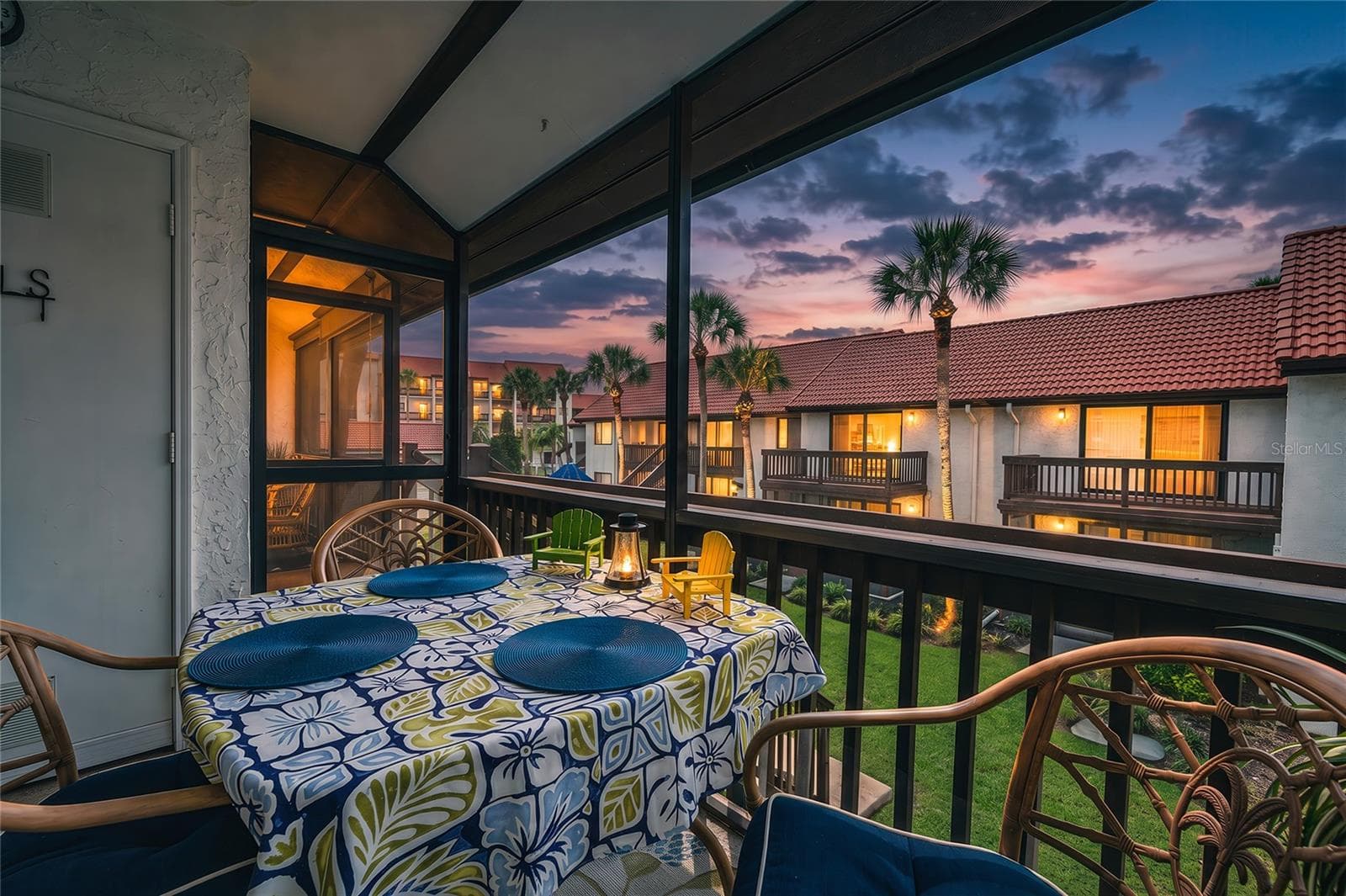 Patio - 1634 STICKNEY POINT RD #34-202, SARASOTA