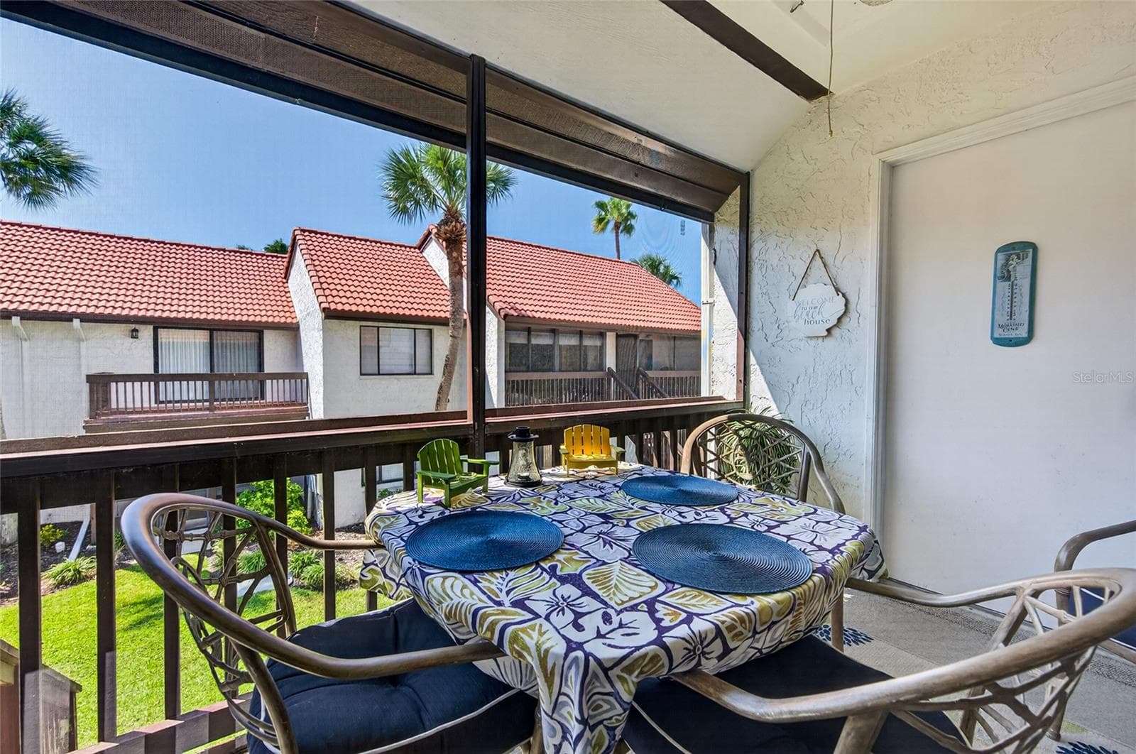 Patio - 1634 STICKNEY POINT RD #34-202, SARASOTA