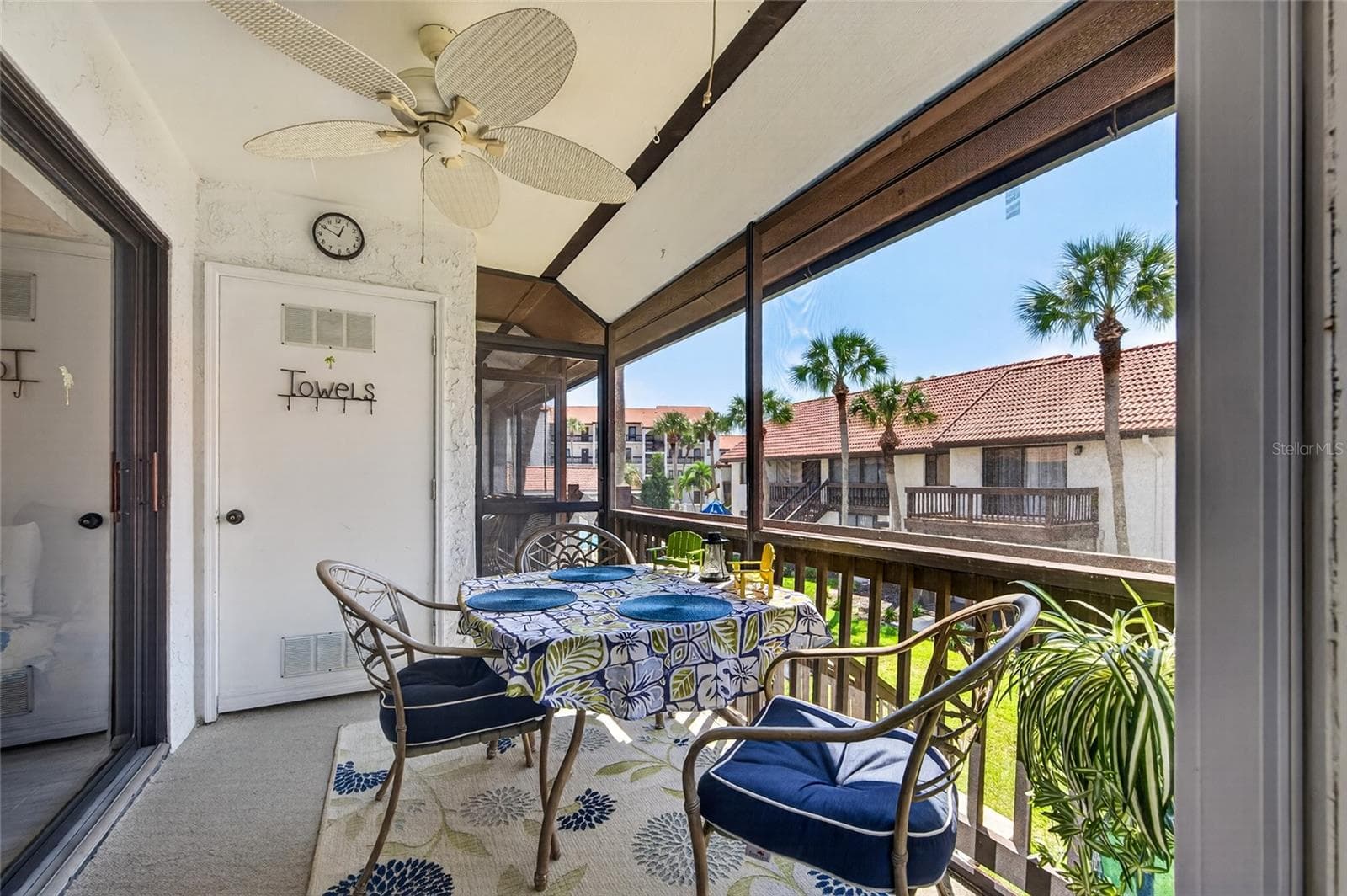 Patio - 1634 STICKNEY POINT RD #34-202, SARASOTA