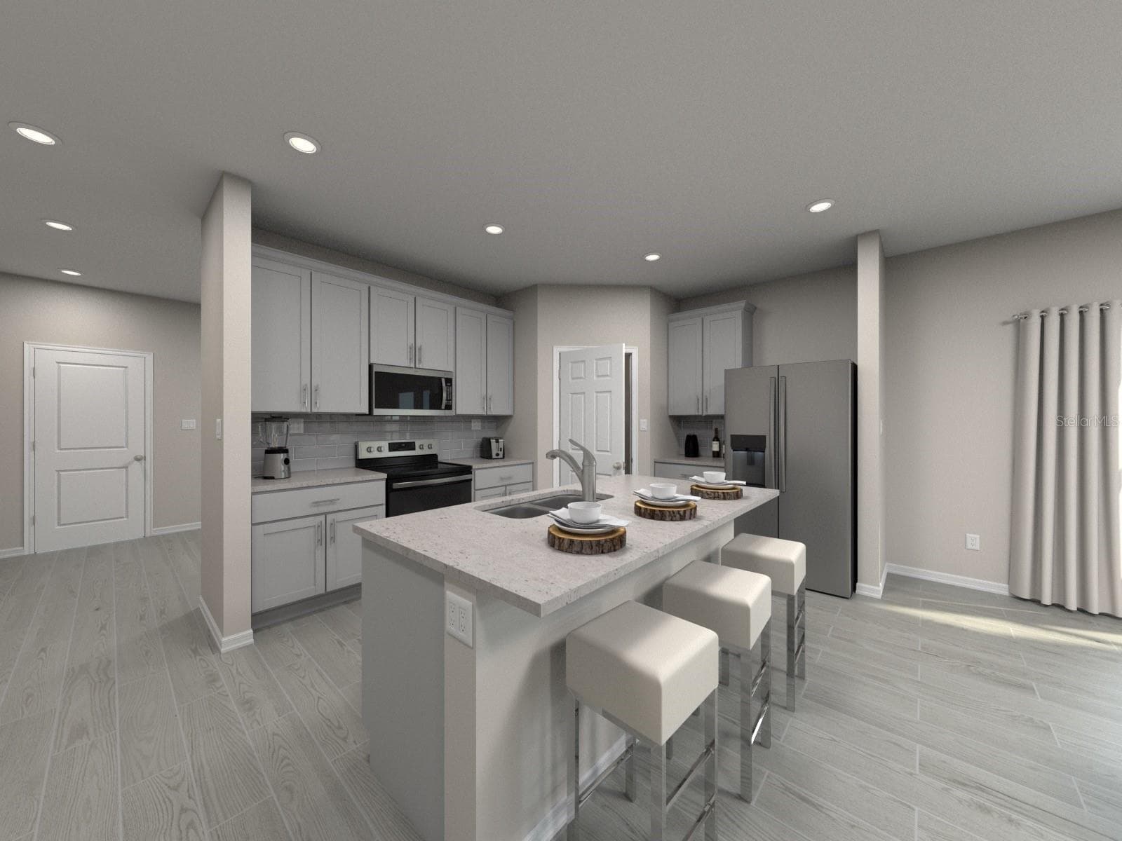 Welcome home to Benton Hills, a thoughtfully designed community offering the perfect blend of space, comfort, and modern living. This versatile floorplan features four spacious bedrooms and two full baths, providing plenty of room for families, guests, or a dedicated home office. The heart of the home is the open-concept kitchen, which flows effortlessly into the dining area and great room, creating an inviting space for entertaining and everyday living. With its functional layout, bright gathering spaces, and warm, welcoming atmosphere, this home is designed to fit your lifestyle while making every day feel a little more special. - 31301 MALBEC DR, BROOKSVILLE