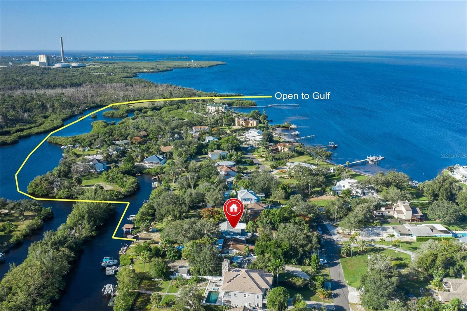 Ten minute boat ride to open Gulf - 3138 BLUFF BLVD, HOLIDAY