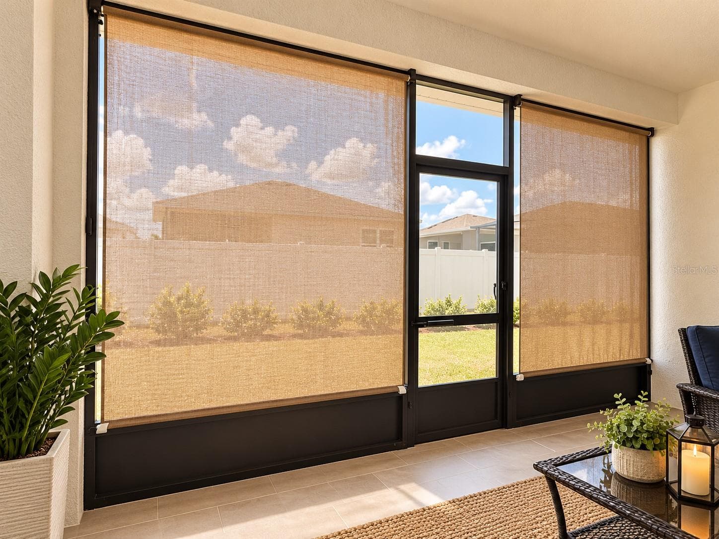 Lanai - Roll-up shades - 2303 JAGGER LN, WINTER HAVEN
