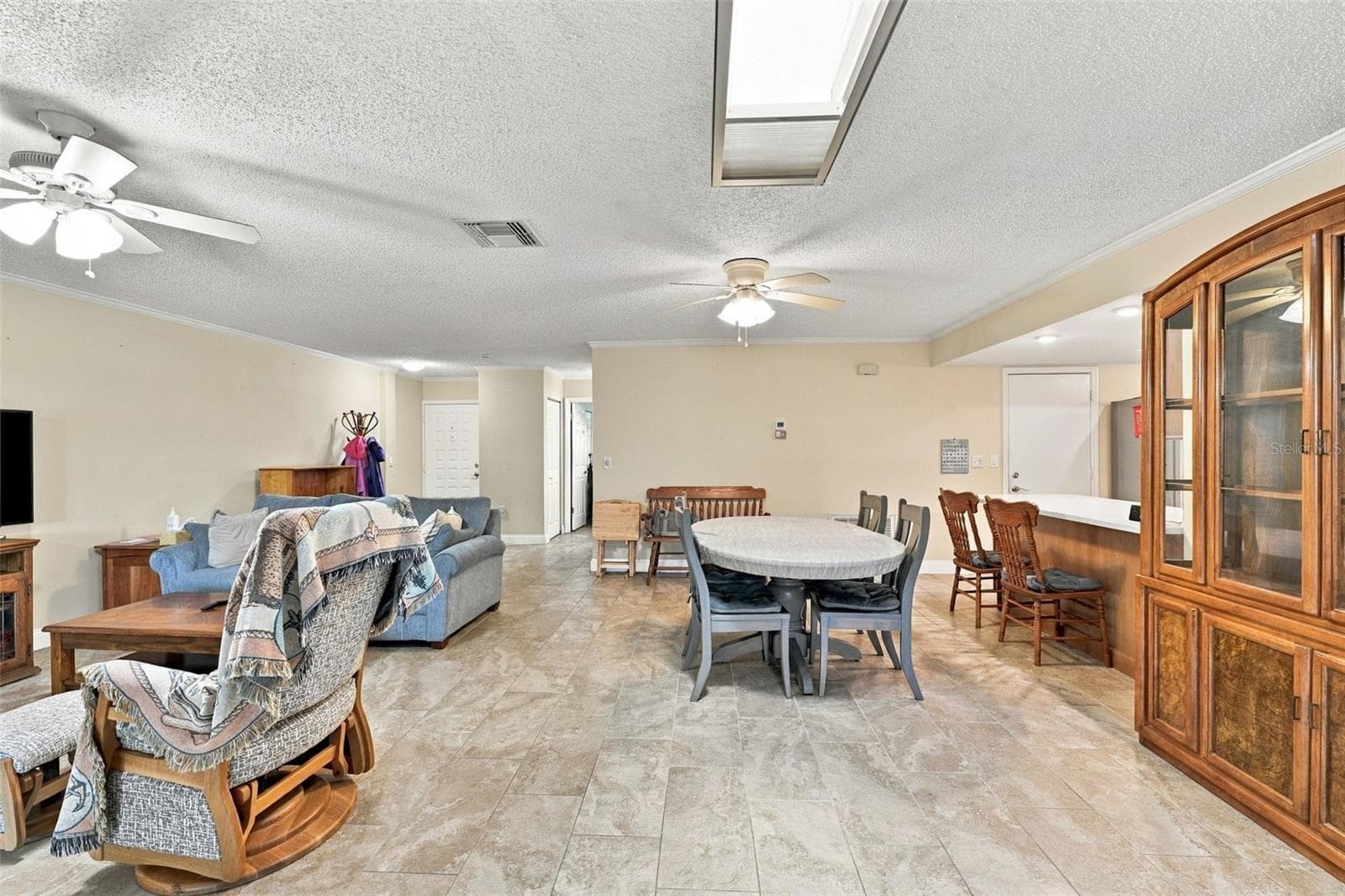 Family Room/Dining Room Combo - 2519 LONIGAN PL #287, SUN CITY CENTER