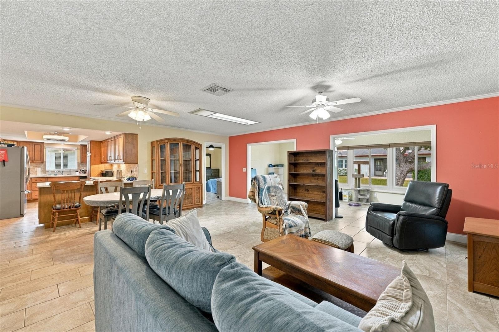 Family Room looking onto the Dining AREA - 2519 LONIGAN PL #287, SUN CITY CENTER