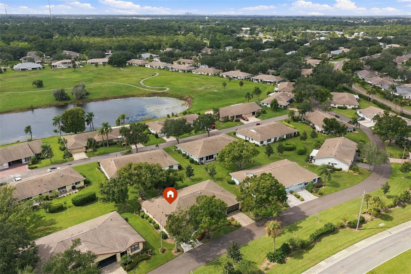 Birds Eye View of your Home - 2519 LONIGAN PL #287, SUN CITY CENTER