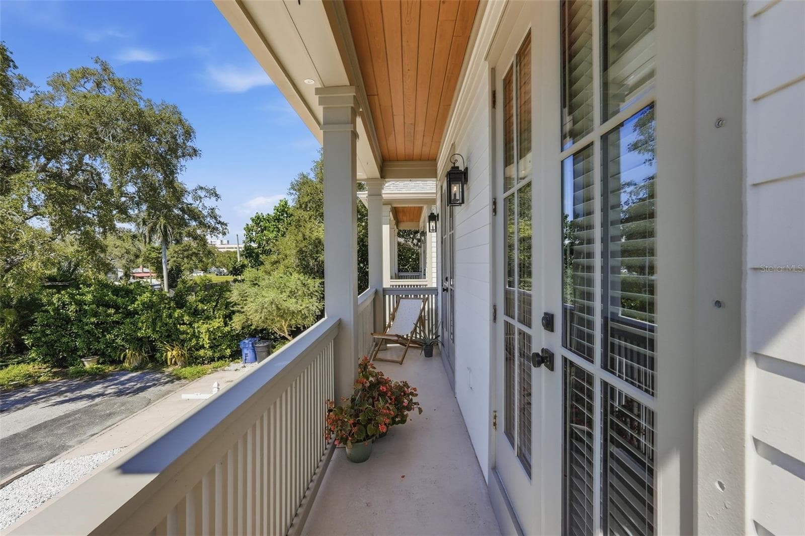 Front Porch overlooking Booker Creek - 1208 5TH ST S, ST PETERSBURG
