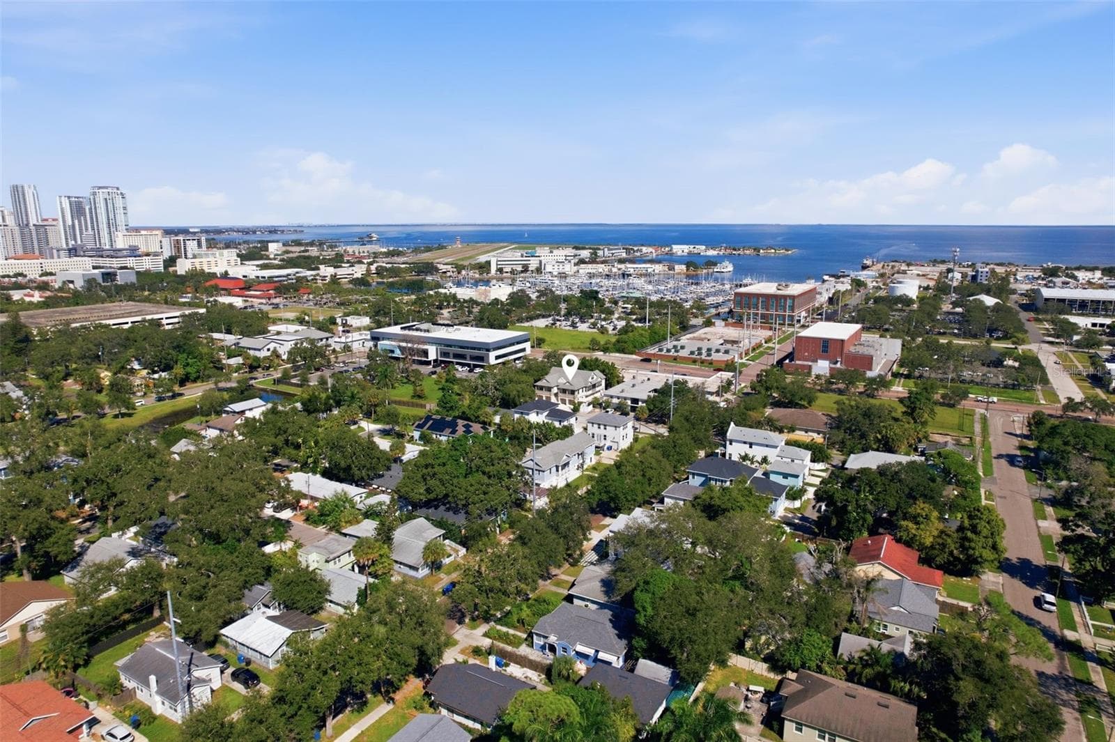 Aerial - 1208 5TH ST S, ST PETERSBURG