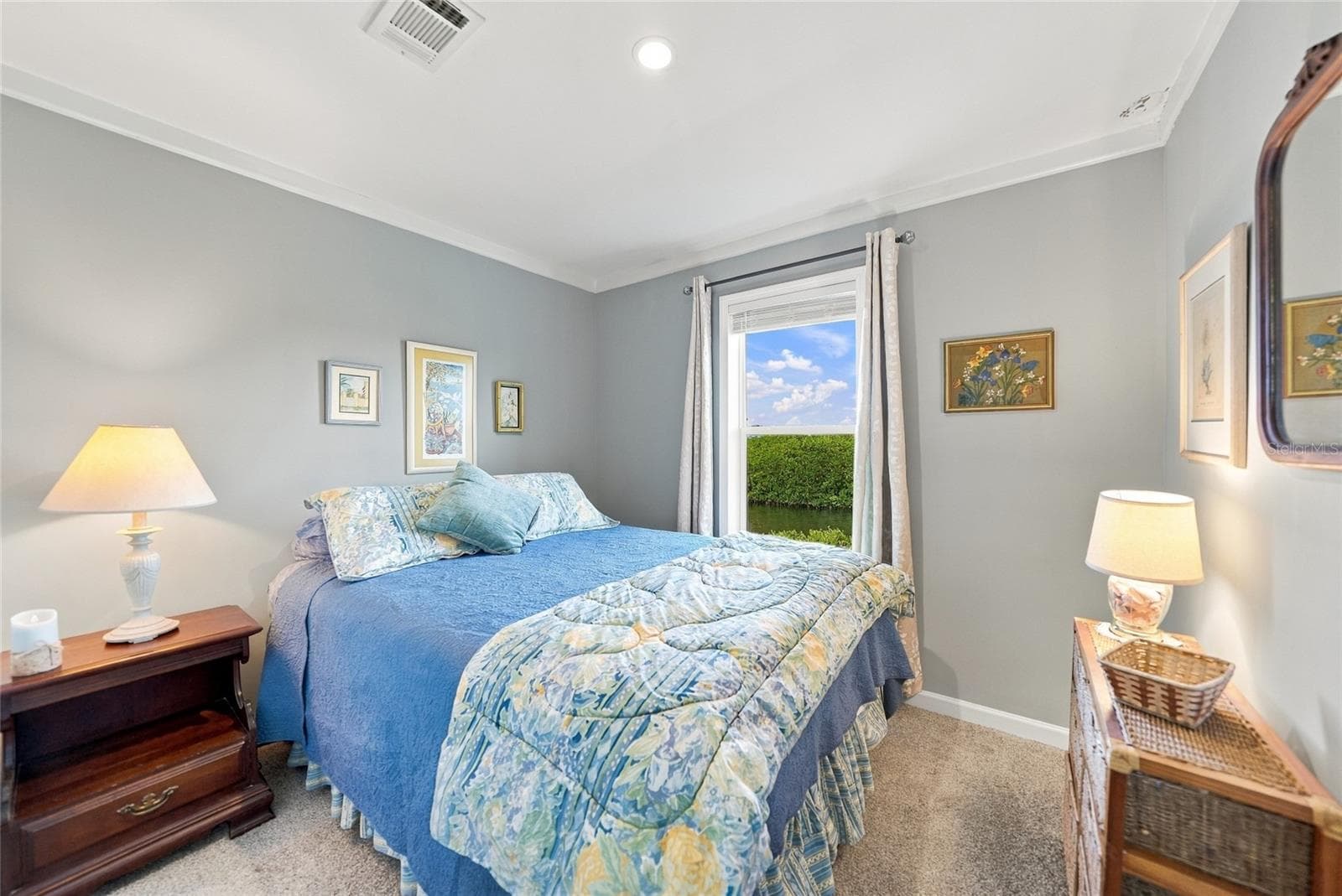 Guest Bedroom with water views - 734 BLACKBURN BLVD, NORTH PORT