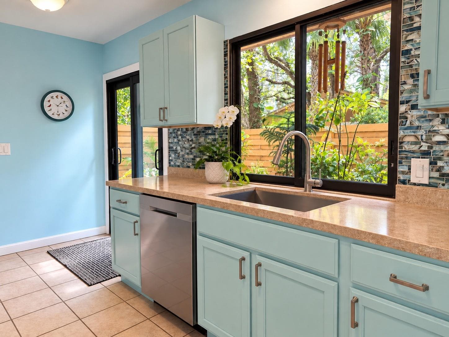 Kitchen window and new impact slider - 2310 QUAIL CT, BRADENTON