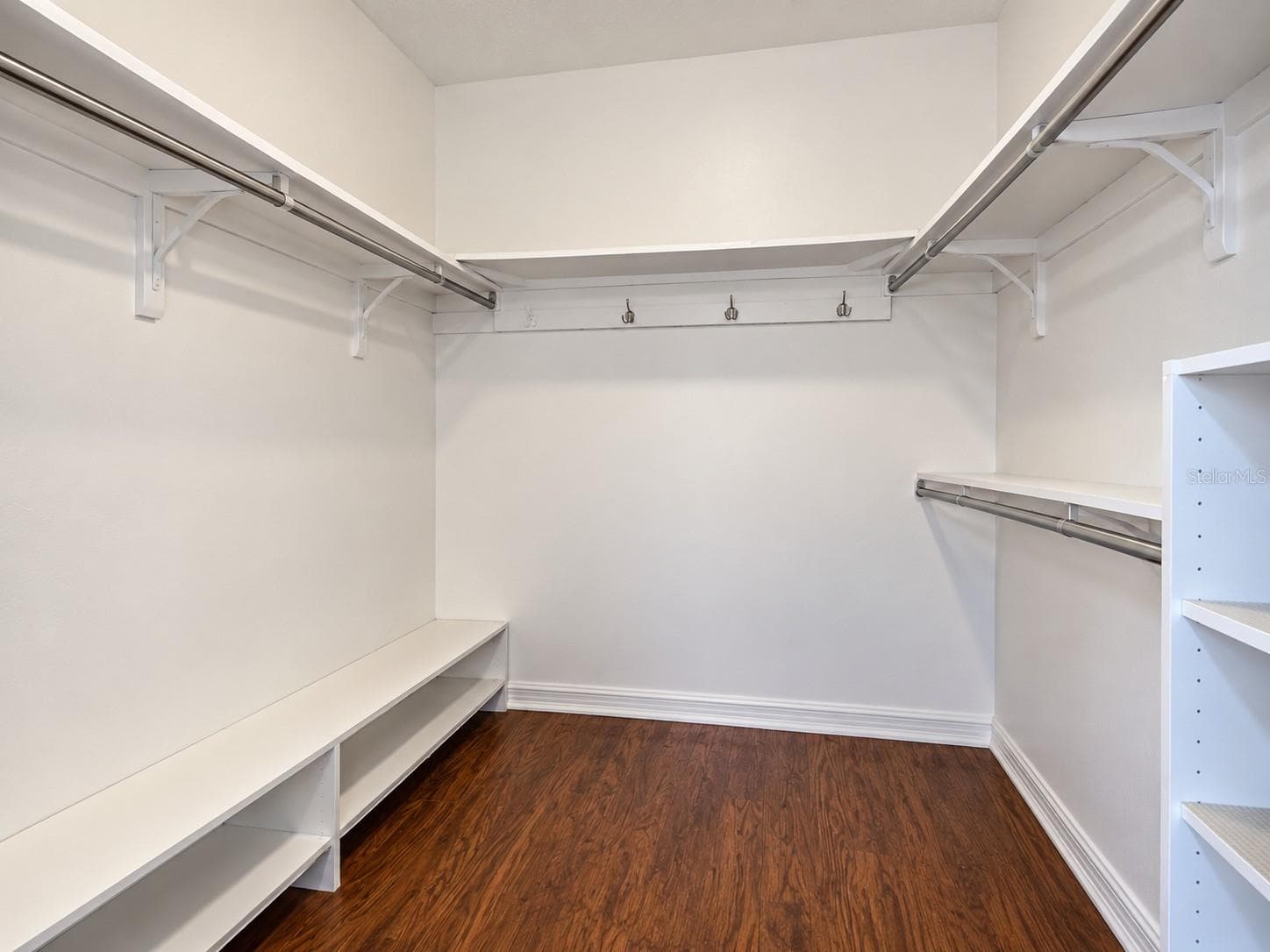 primary walk in closet - 2310 QUAIL CT, BRADENTON