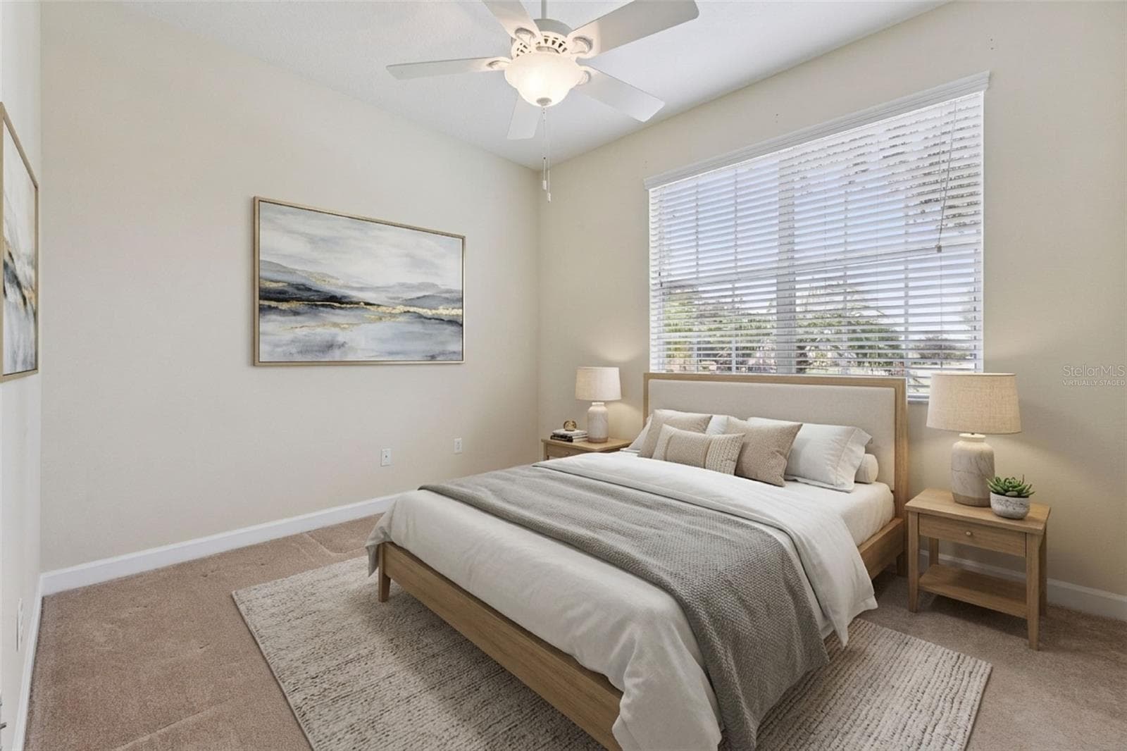 Virtually staged bedroom - 2892 SANDY CAY ST, CLERMONT