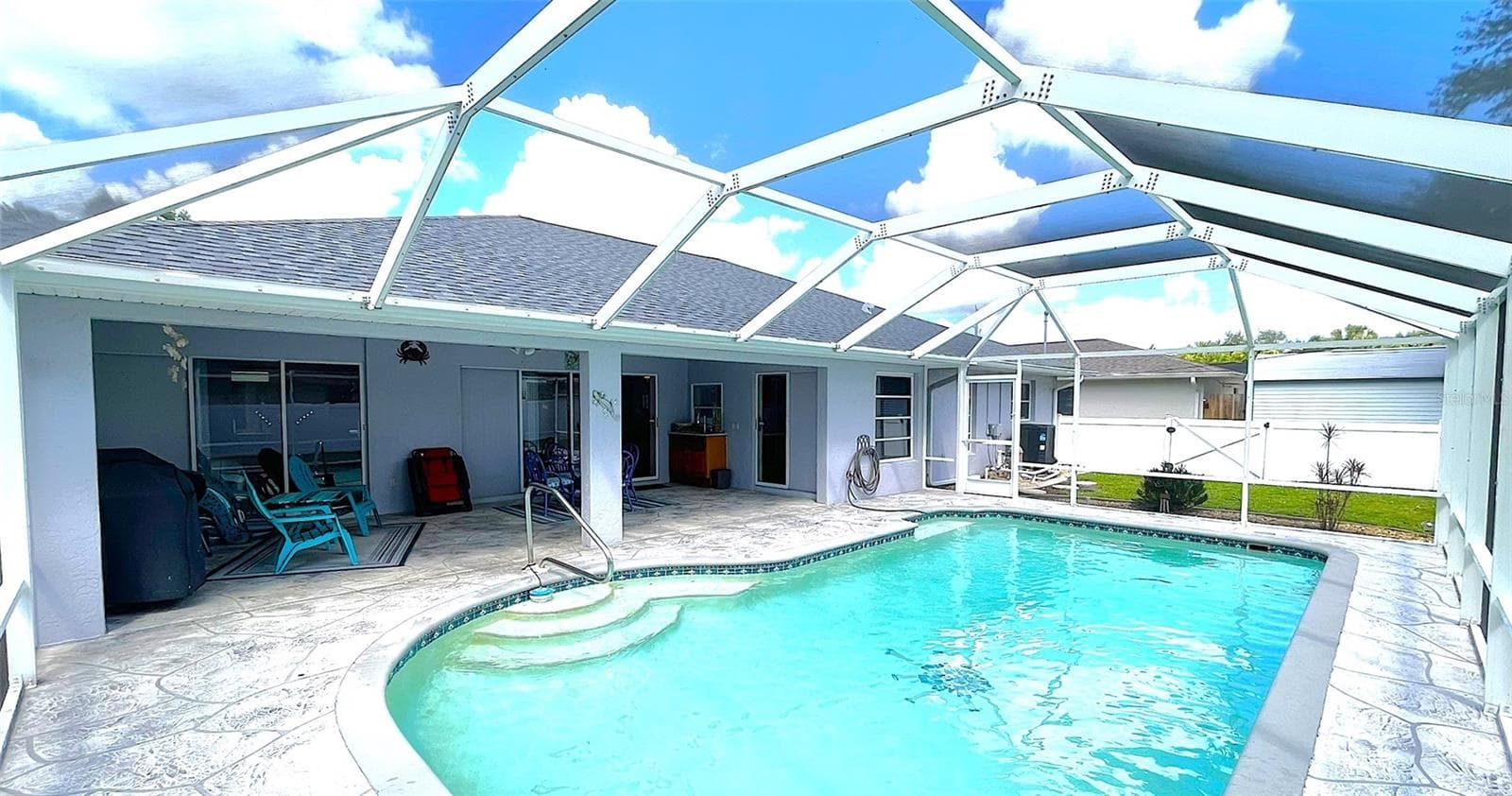 Screened in Heated Pool - 1009 LABELLE TER NW, PORT CHARLOTTE